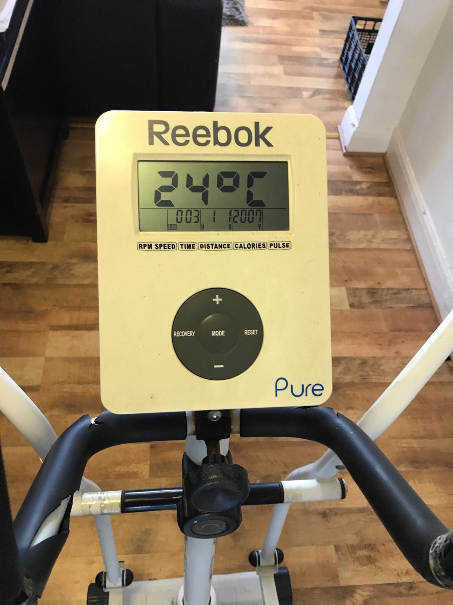reebok pure exercise bike