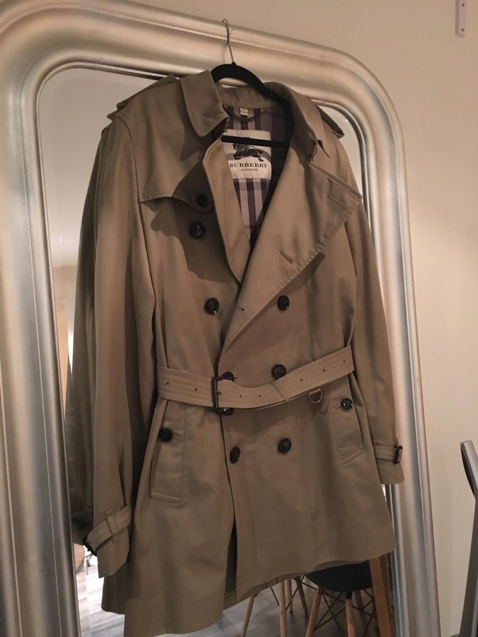 burberry trench coat mens sale