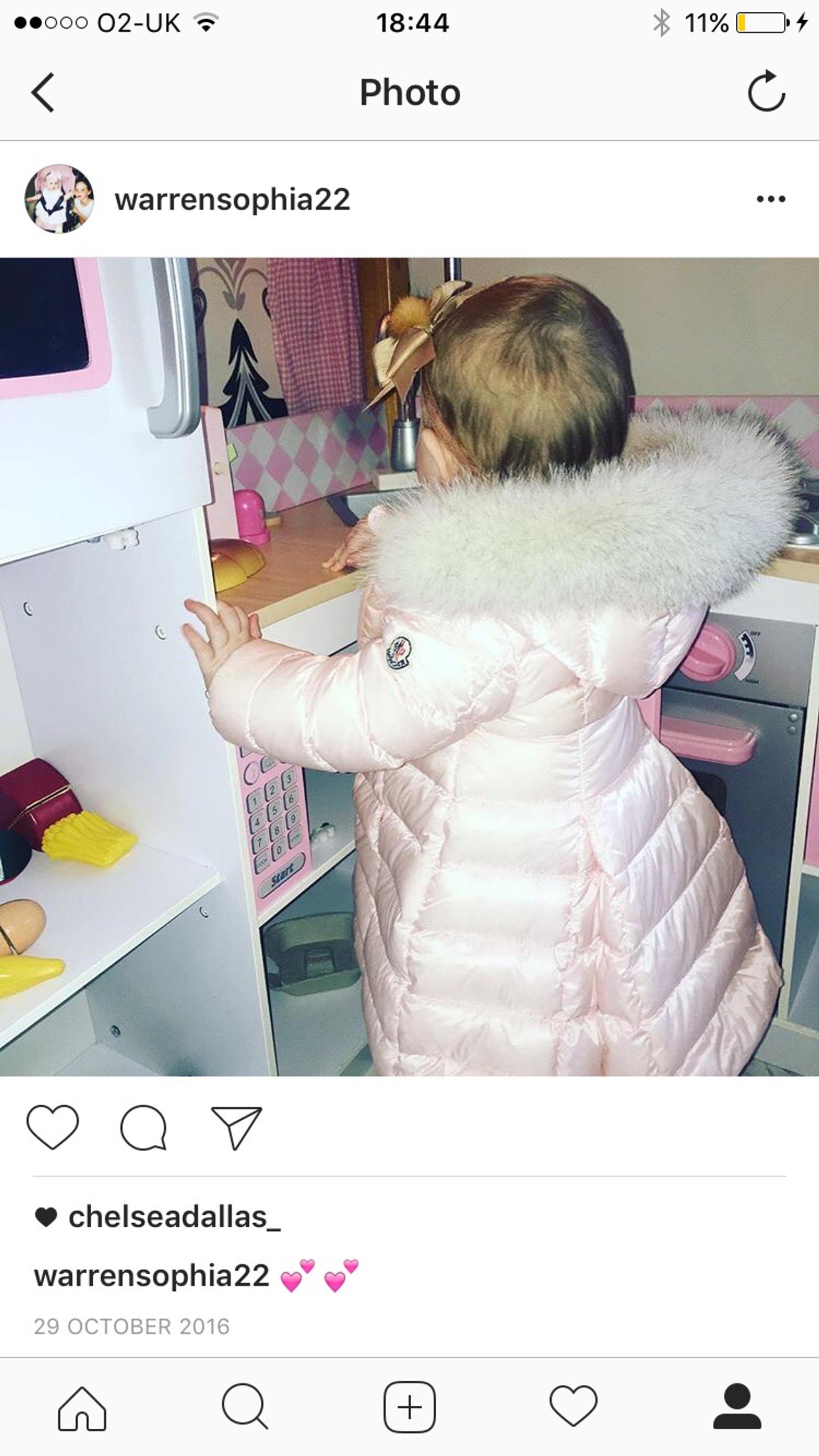 baby girl pink moncler coat