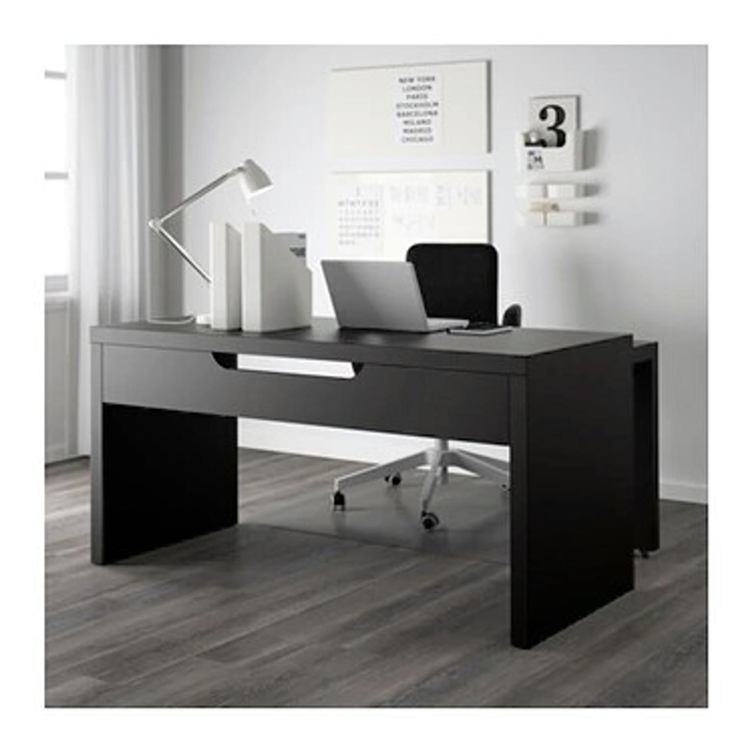 Ikea Malm Desk And Monitor Stand In Br6 Orpington Fur 50 00 Zum