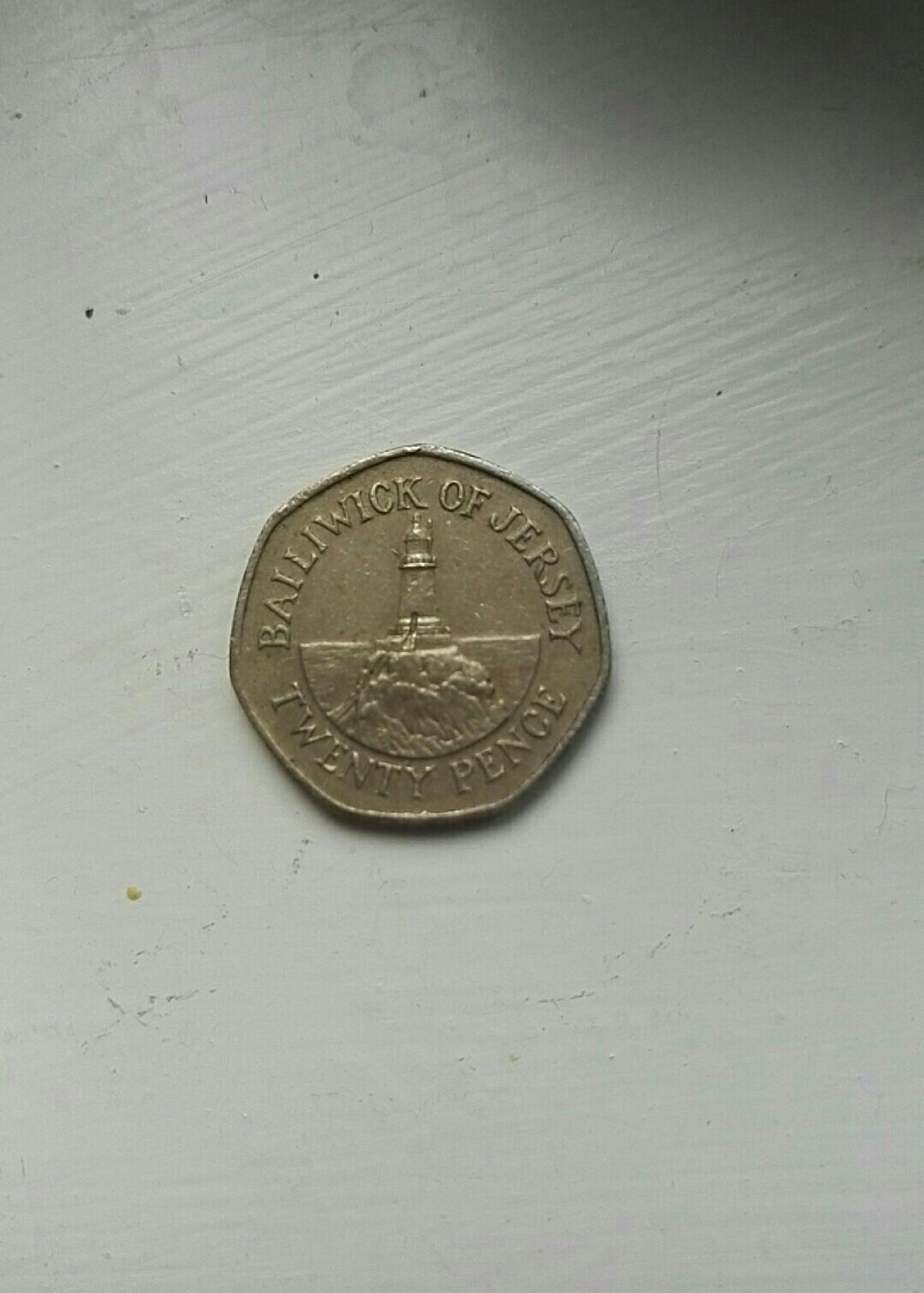 bailiwick of jersey 20p coin