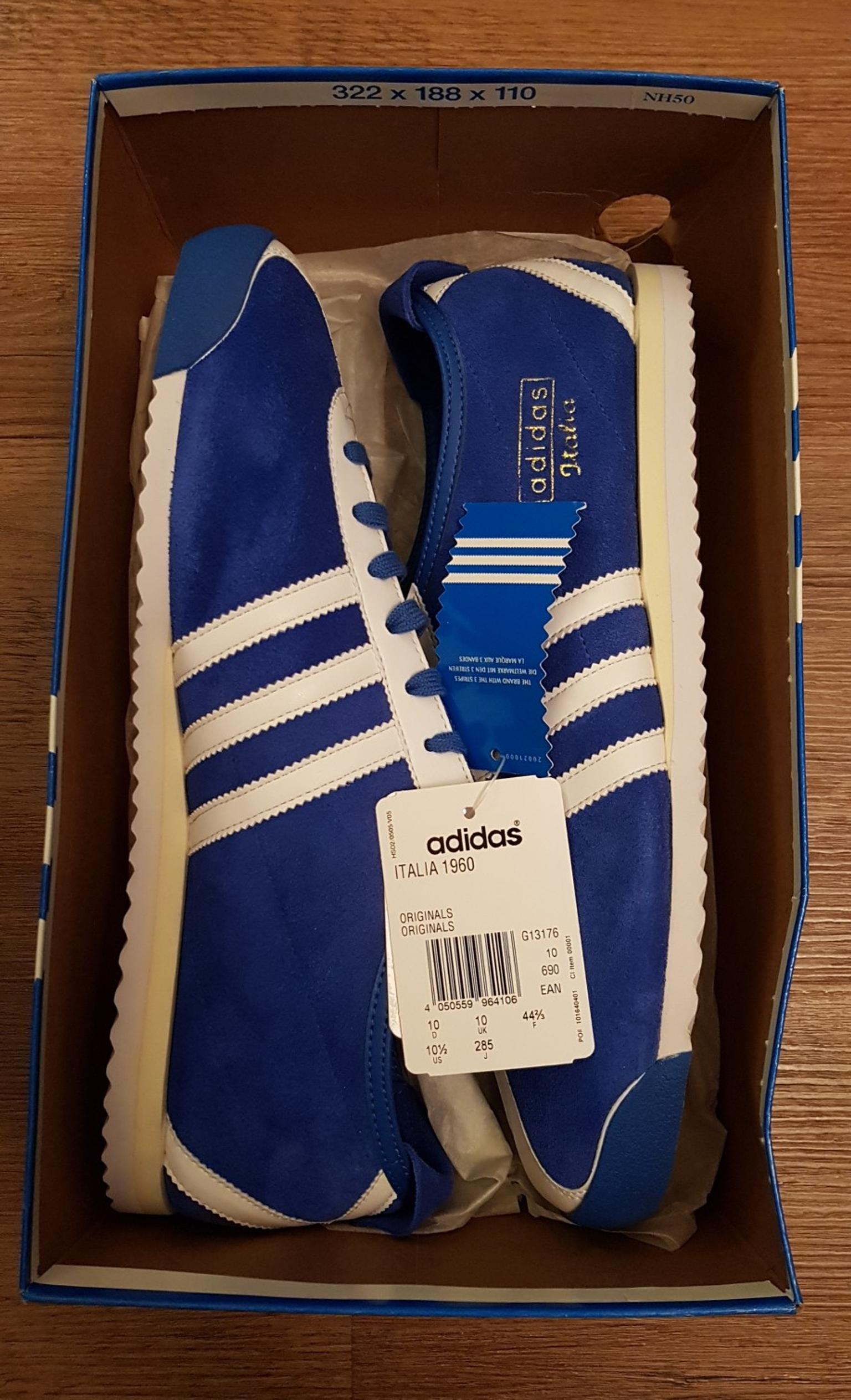 Adidas Italia 1960 Blue Suede UK10 NEW BNIB in L9 Liverpool for £70.00 for  sale | Shpock
