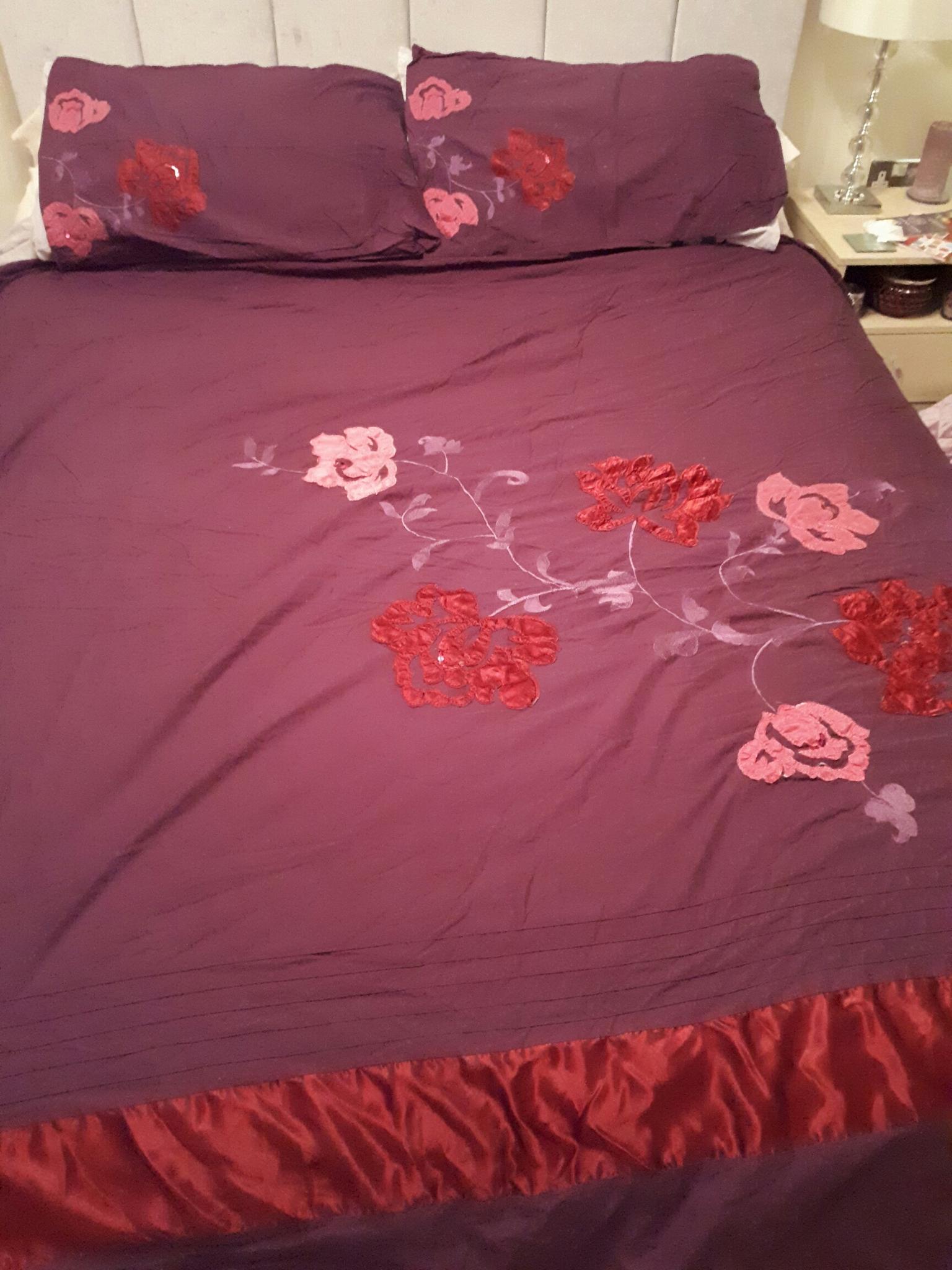 Double Duvet Cover Purple In Ts5 Middlesbrough For 8 00 For Sale