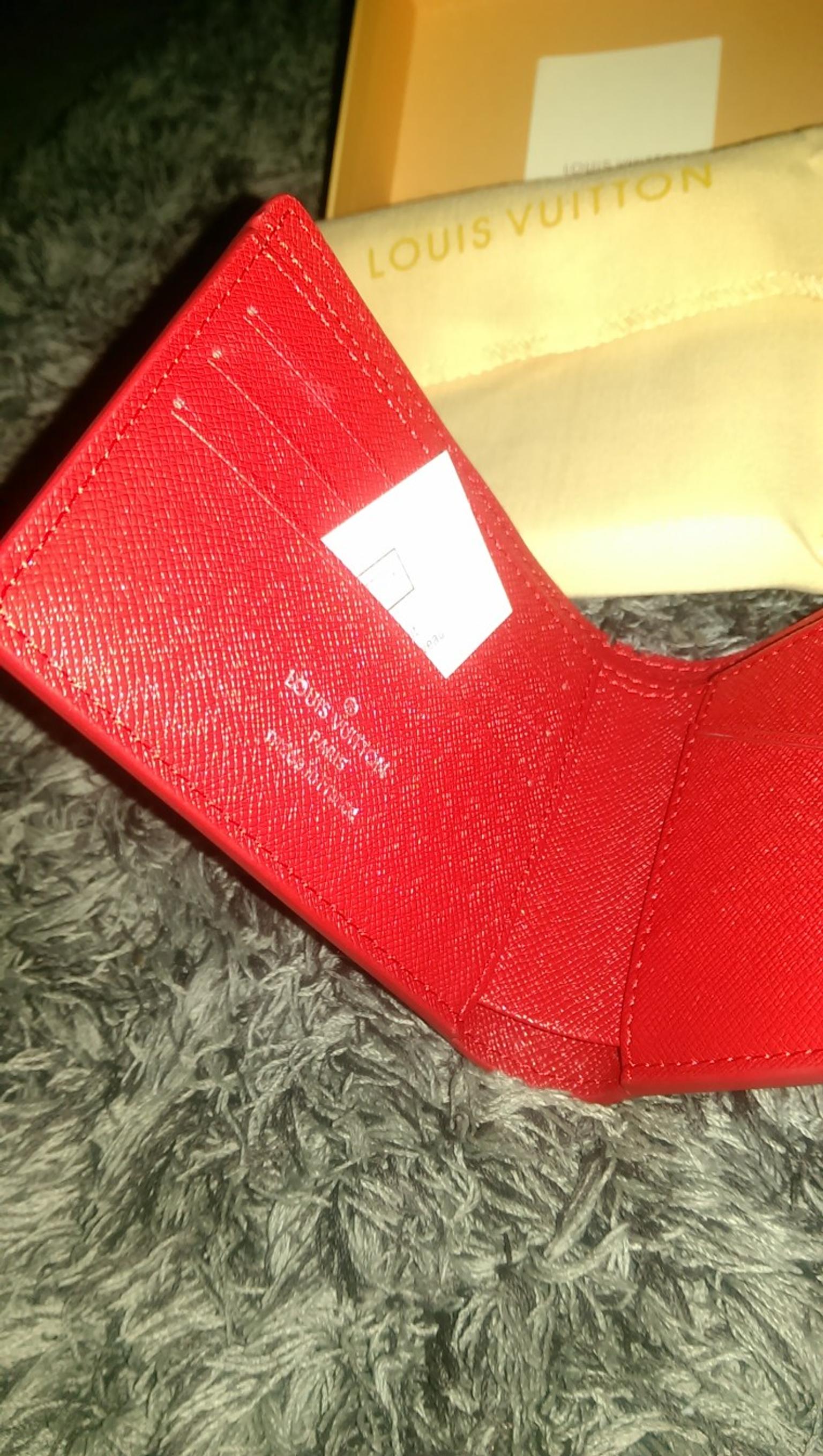 Supreme X Louis Vuitton Slender Wallet Red in N4 London for £200.00 for sale | Shpock