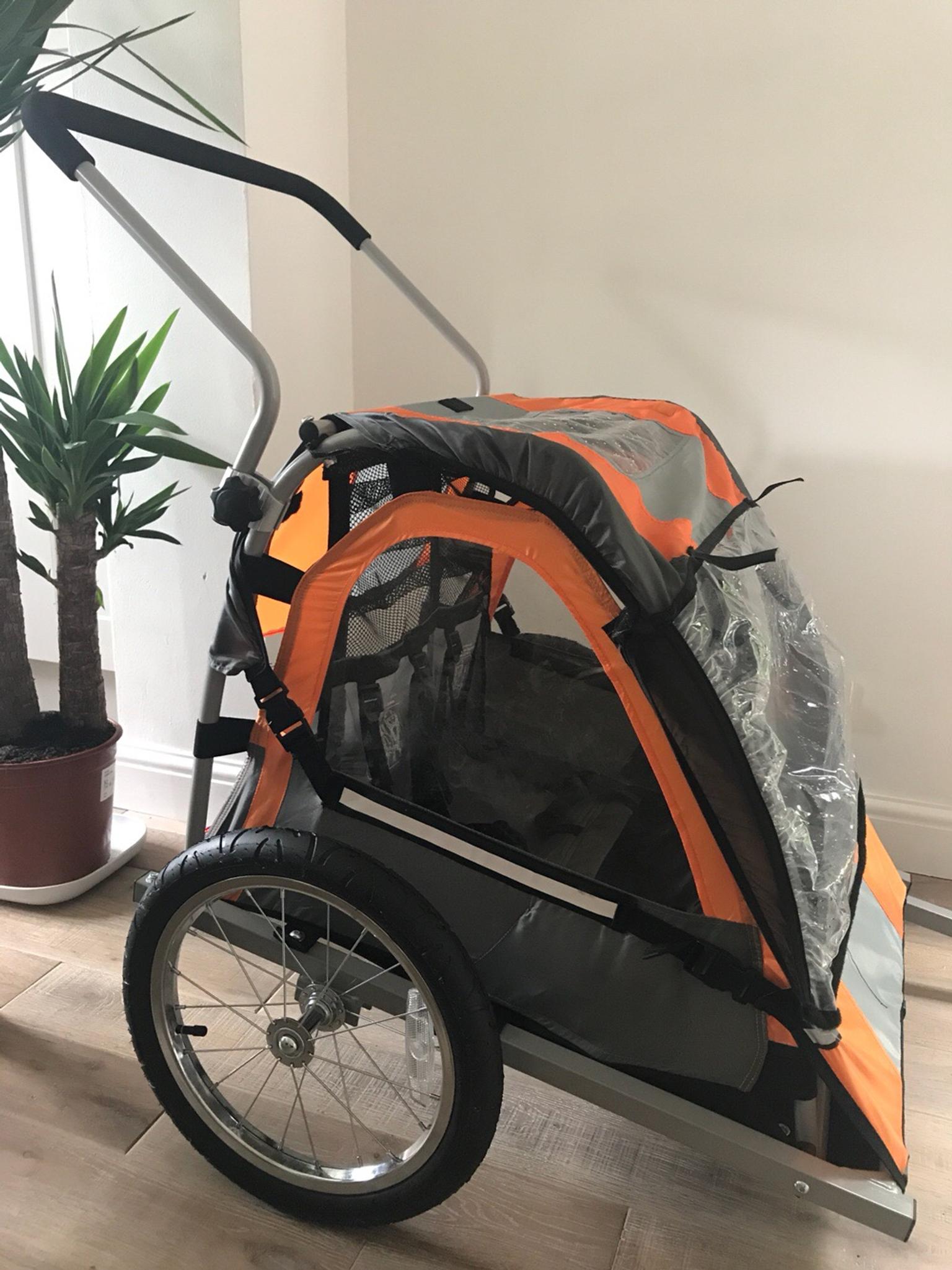 halfords double buggy