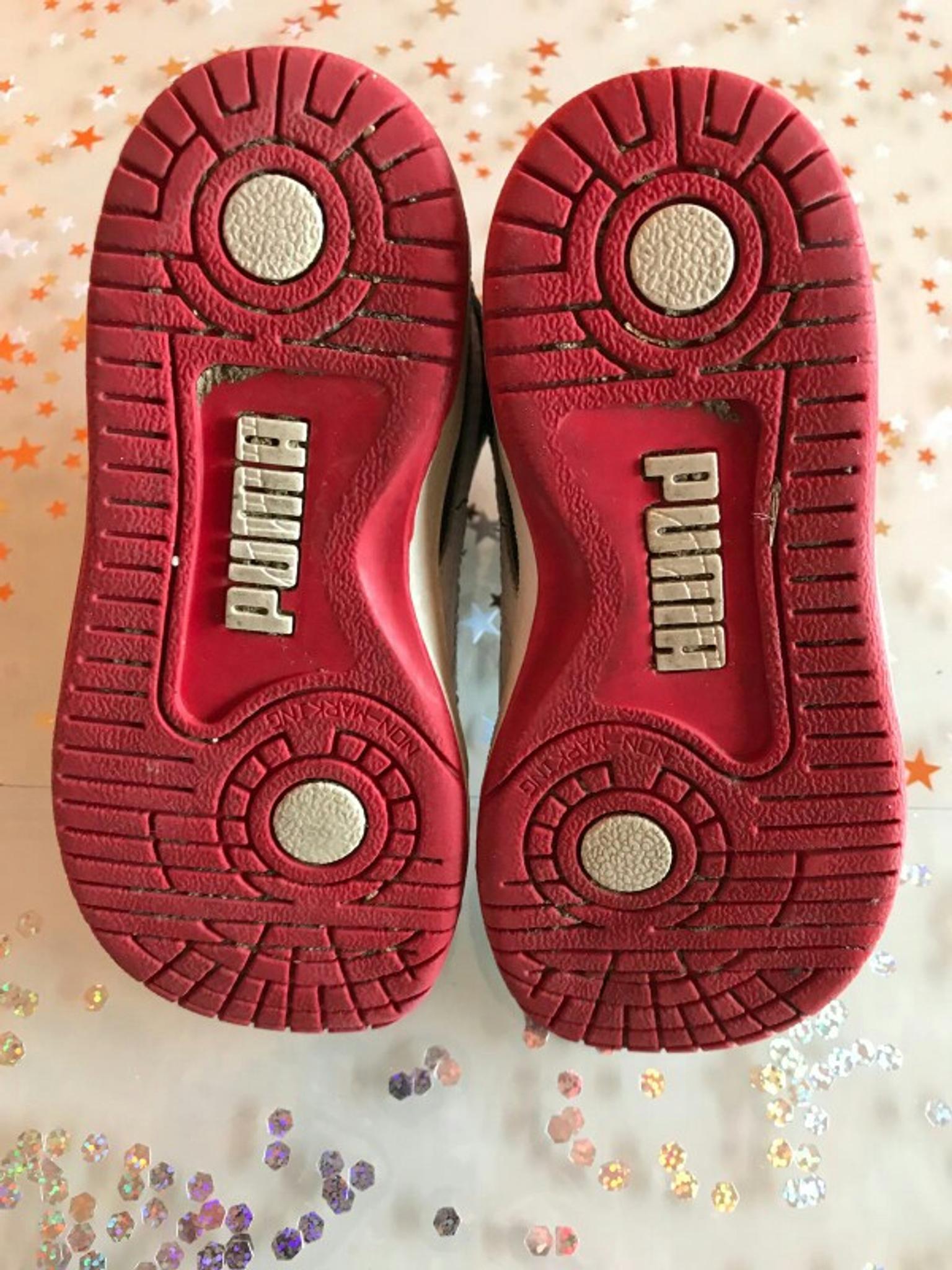 scarpe puma rosse bambino