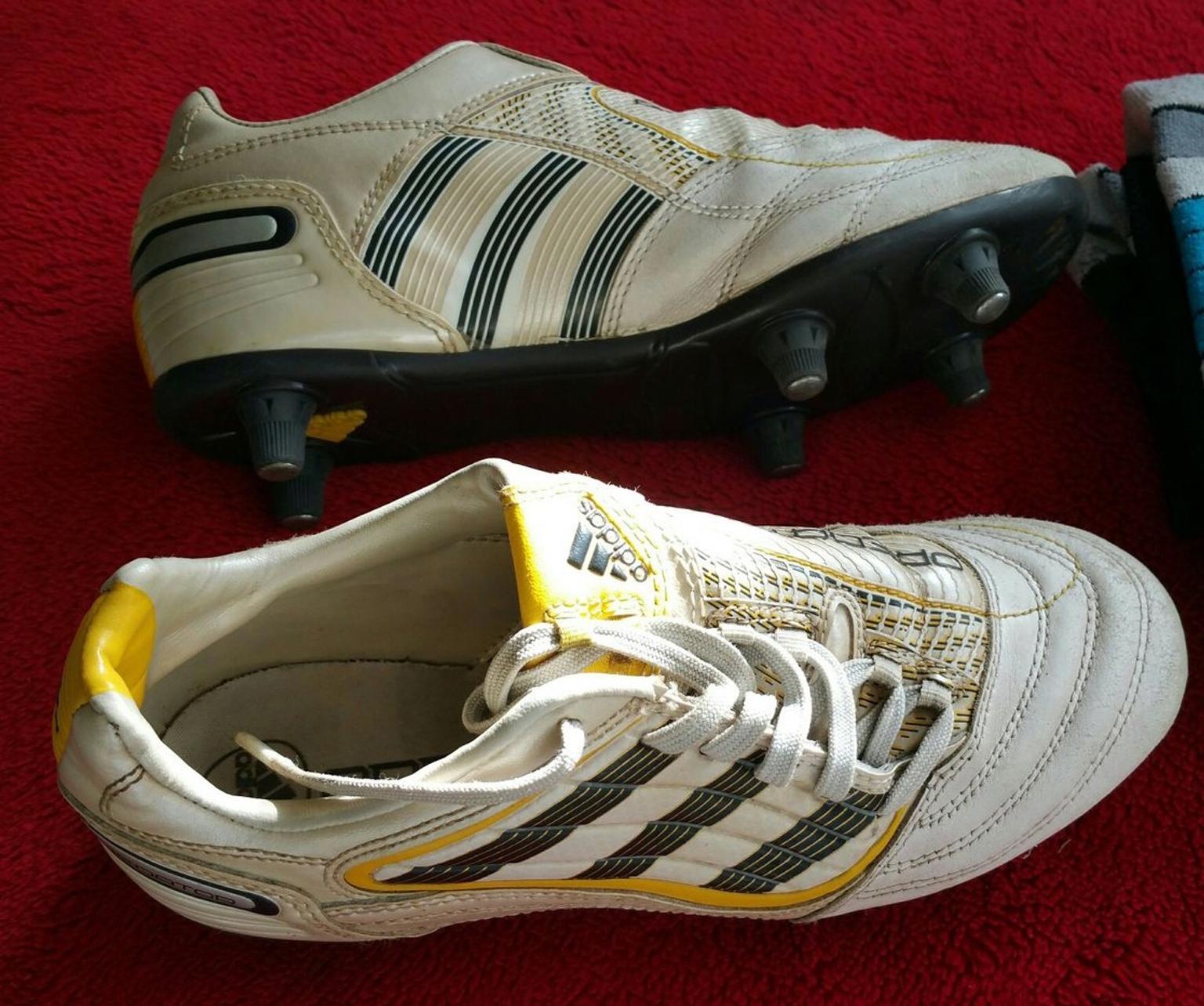 gold adidas predator football boots