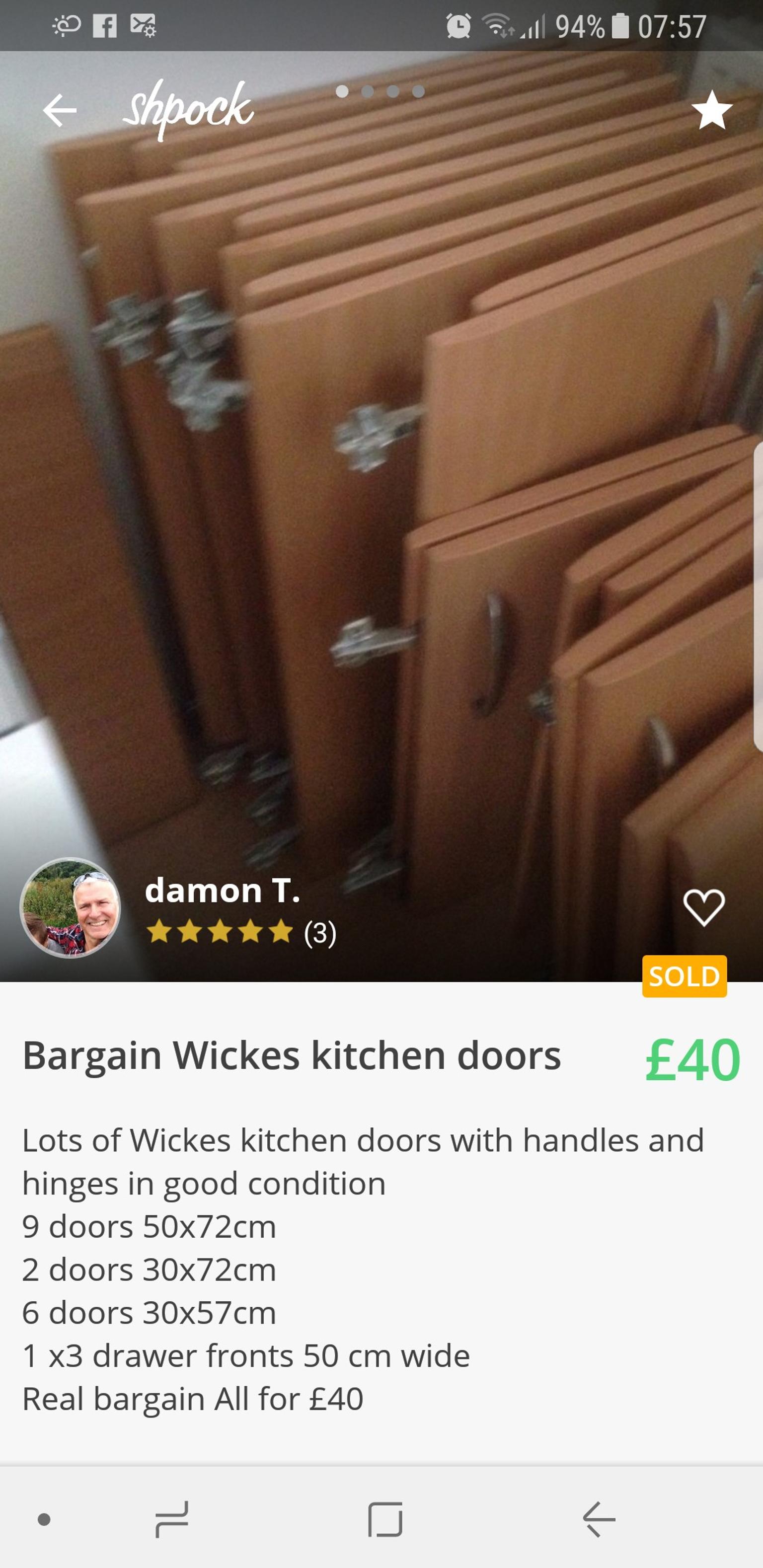 Wickes Kitchen Unit Door Hinges