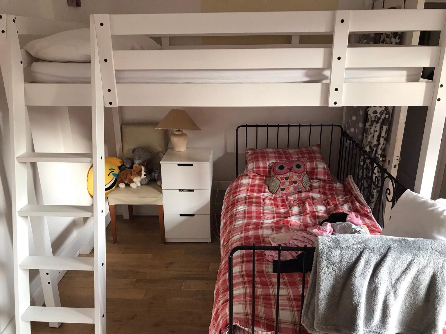 Ikea Stora Loft Bed Kids Bunk Sky Double Bed In Cr6 Warlingham For 150 00 For Sale Shpock