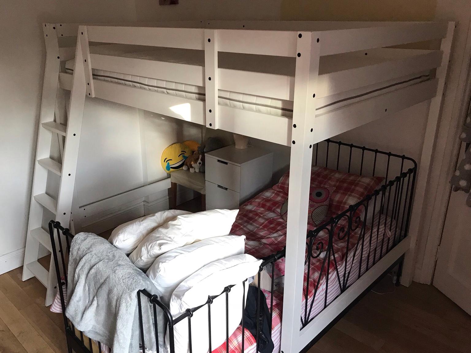 Ikea Stora Loft Bed Kids Bunk Sky Double Bed In Cr6 Warlingham For 150 00 For Sale Shpock