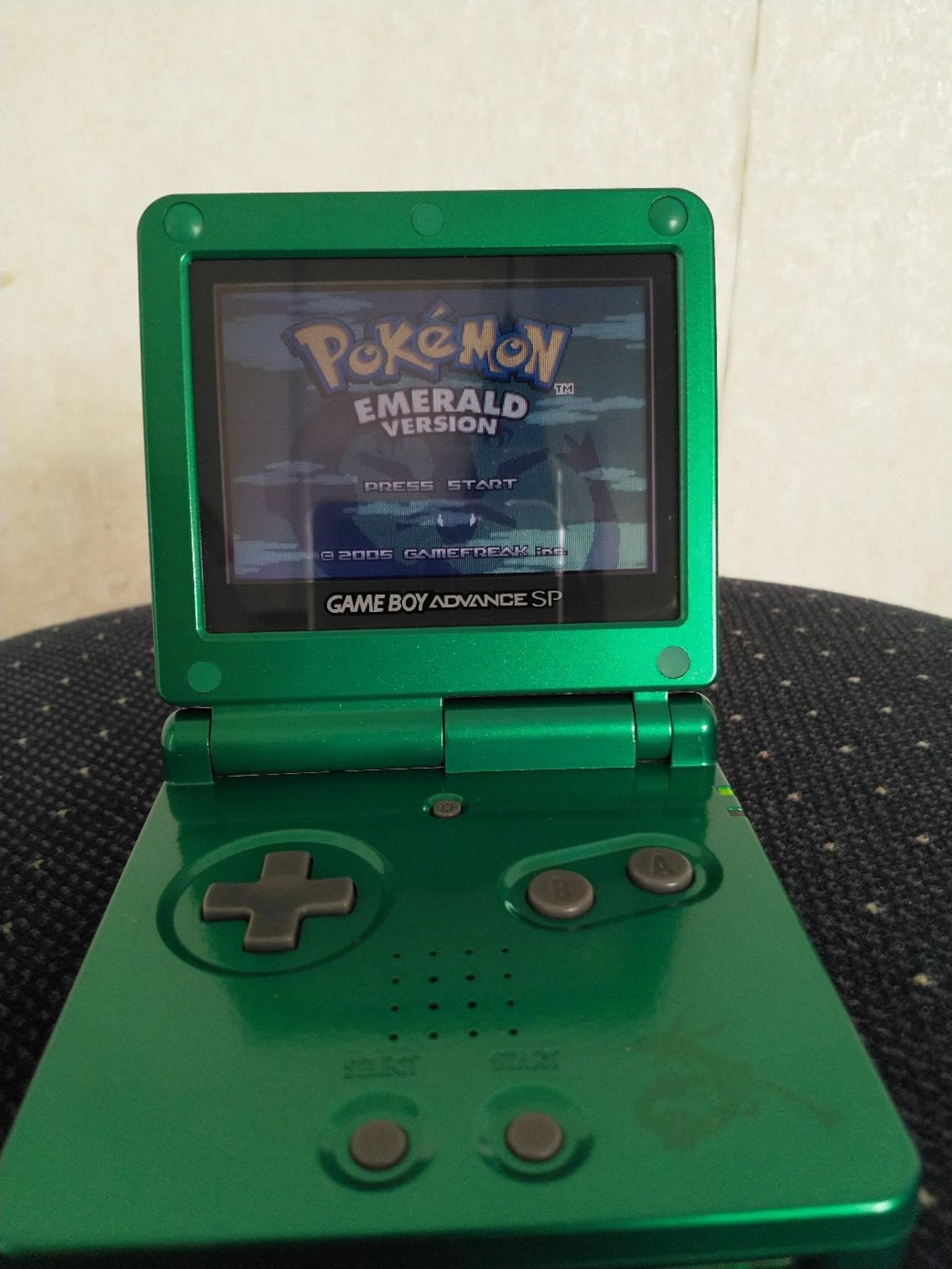 GBA Game Boy Advance SP Rayquaza Edition Pokemon Center Limited