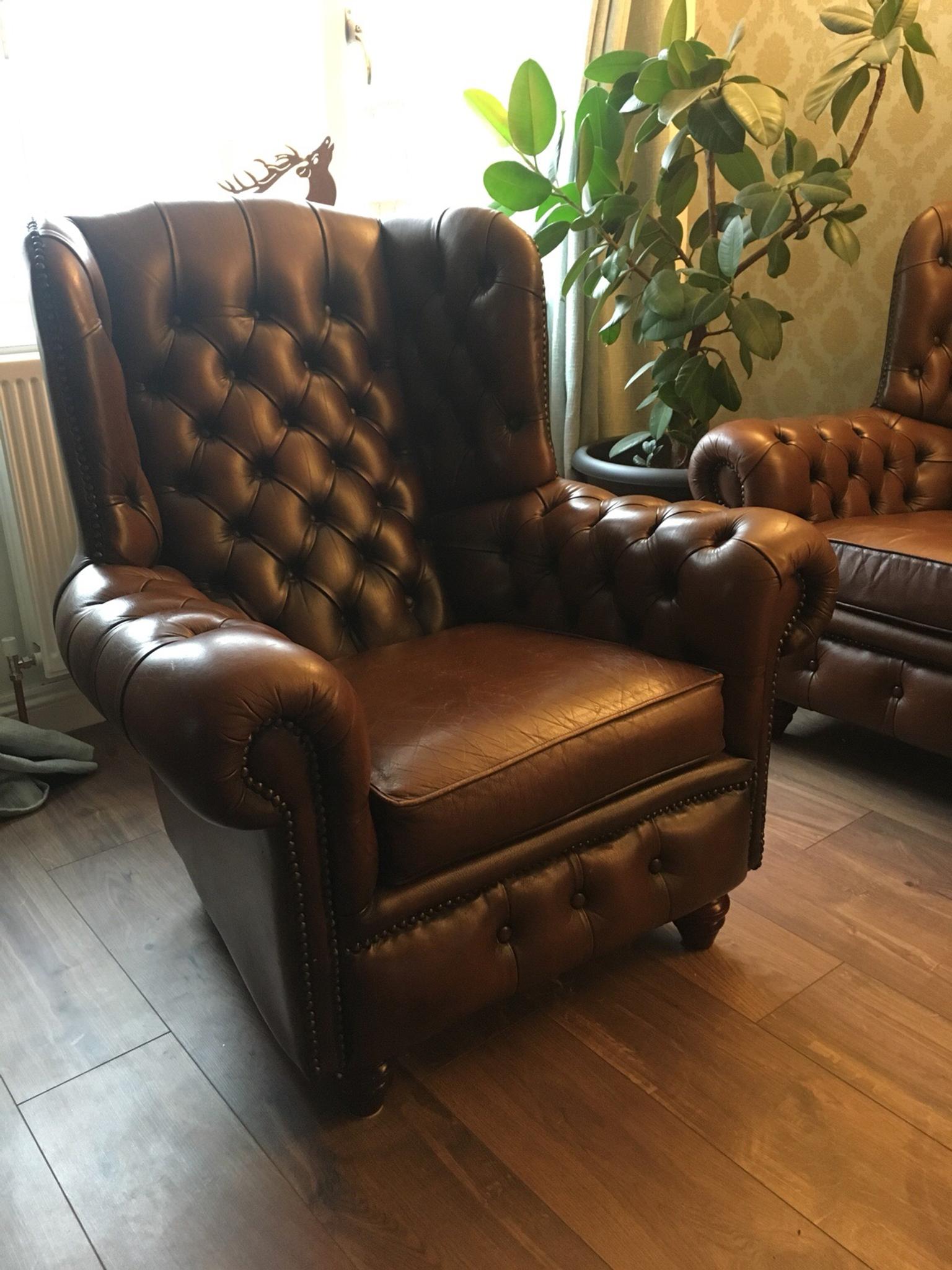Vintage Chesterfield Sofas High Top In Bs41 Dundry Fur 450 00