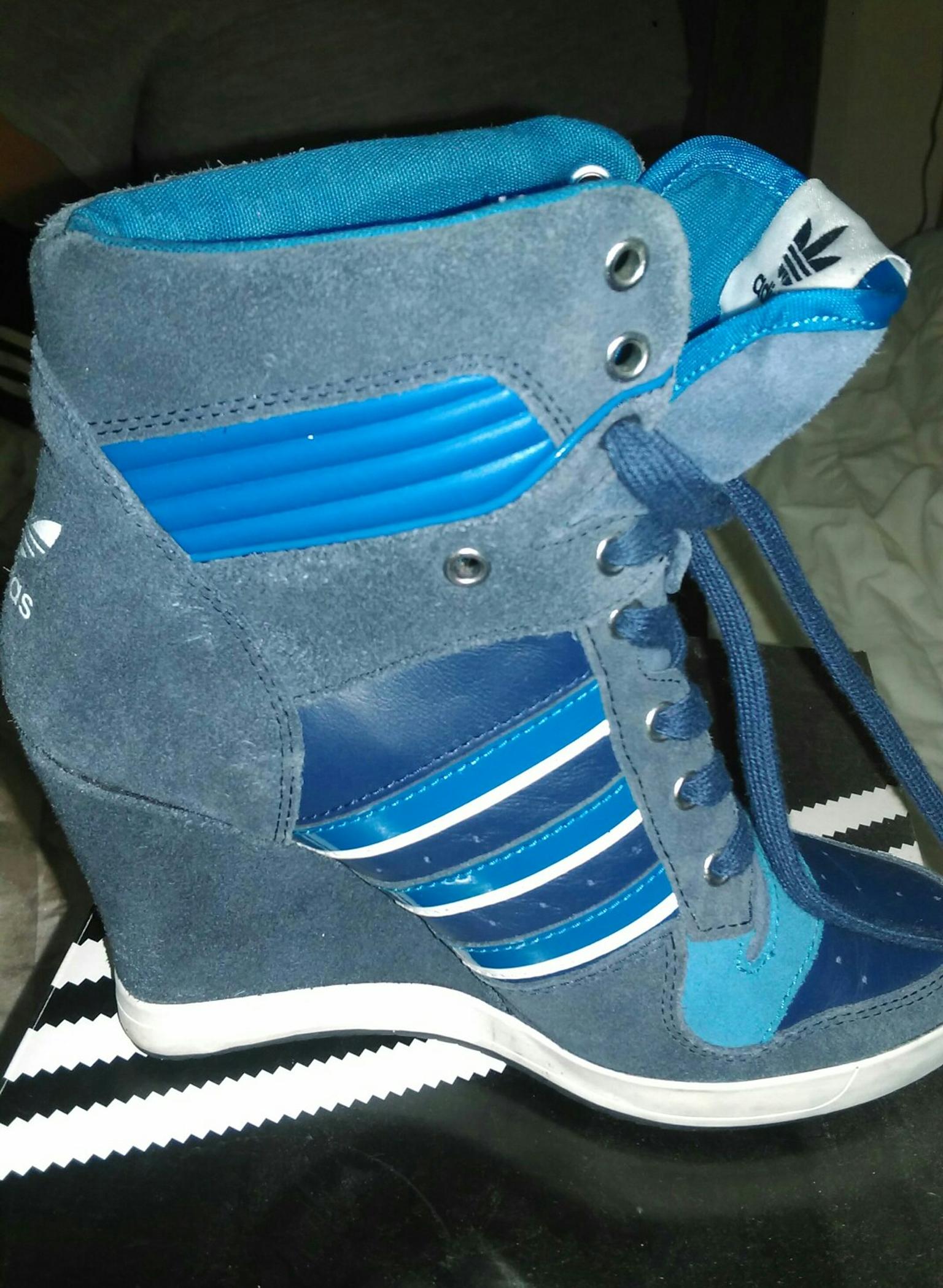 7 Adidas high top heels in RM17 Grays 
