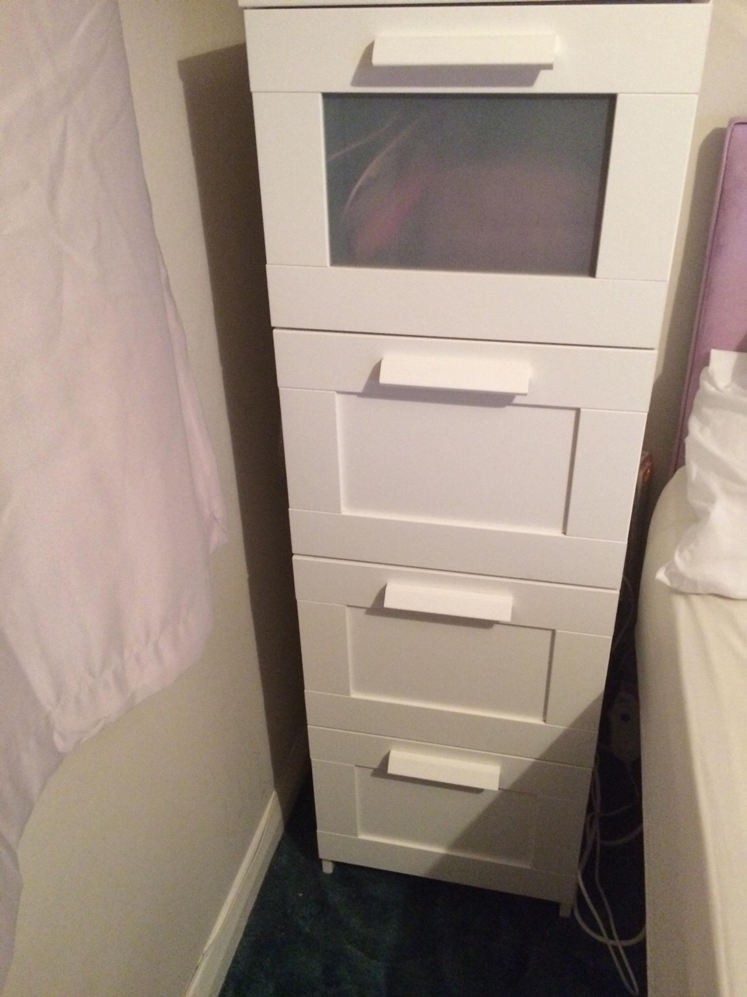 Ikea Brimnes 4 Drawer Chest In Cm8 Witham For 45 00 For Sale Shpock