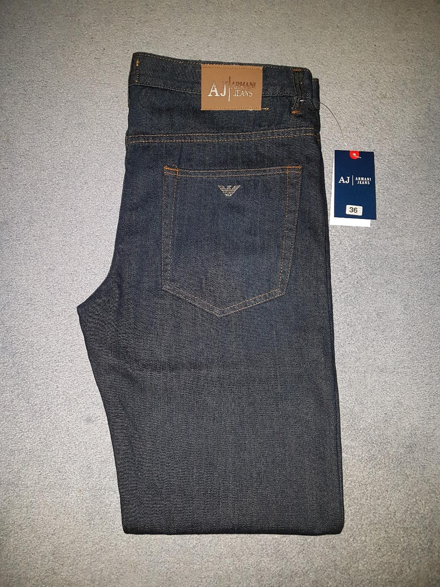 armani jeans 36 waist 32 leg