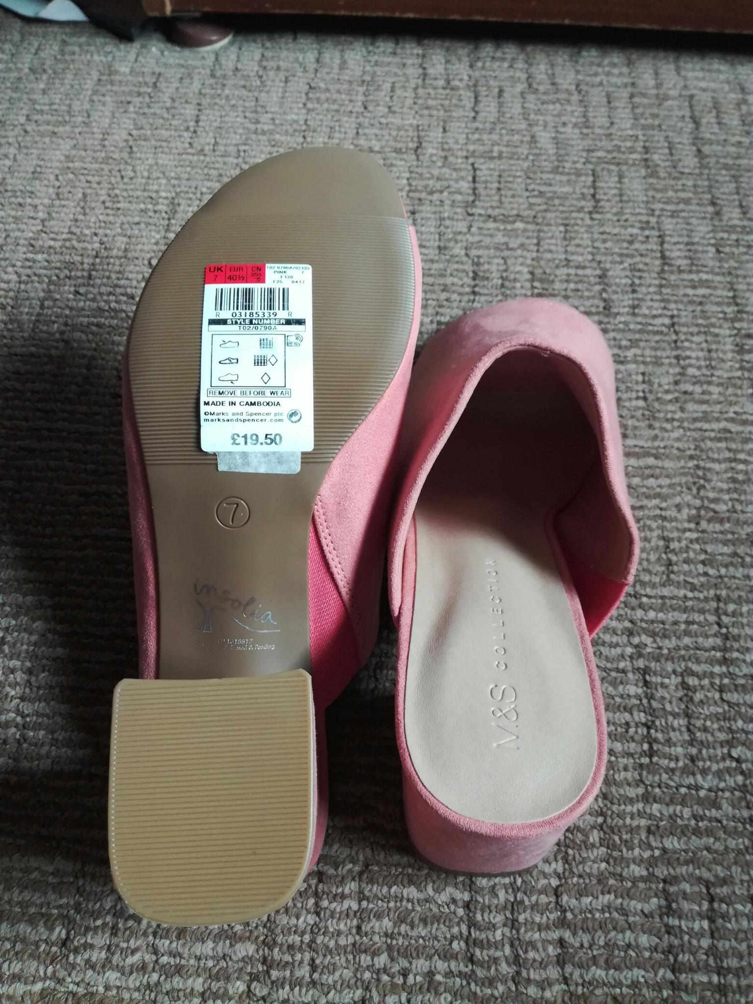 m & s womens slippers