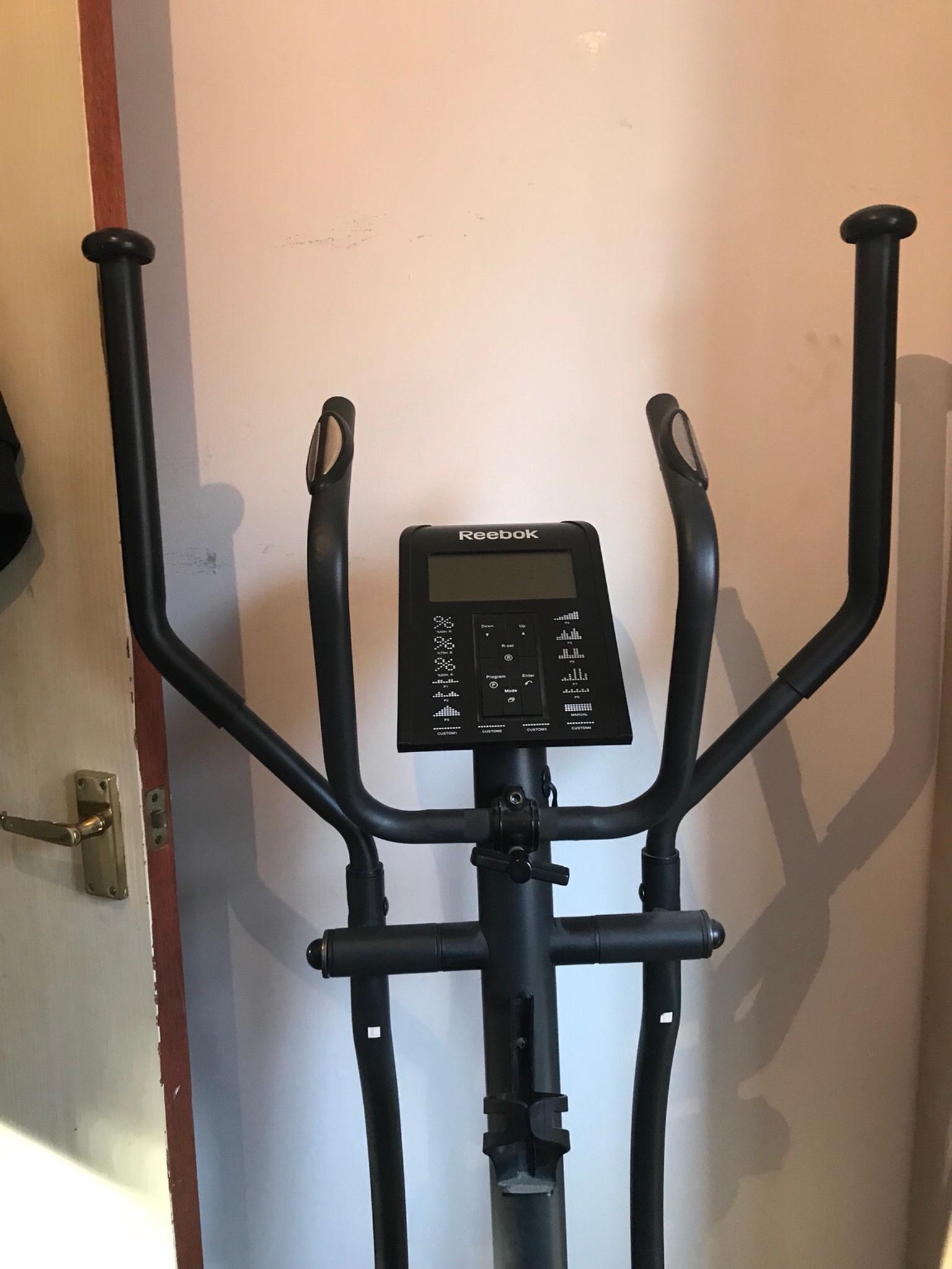cross trainer and exercise bike 