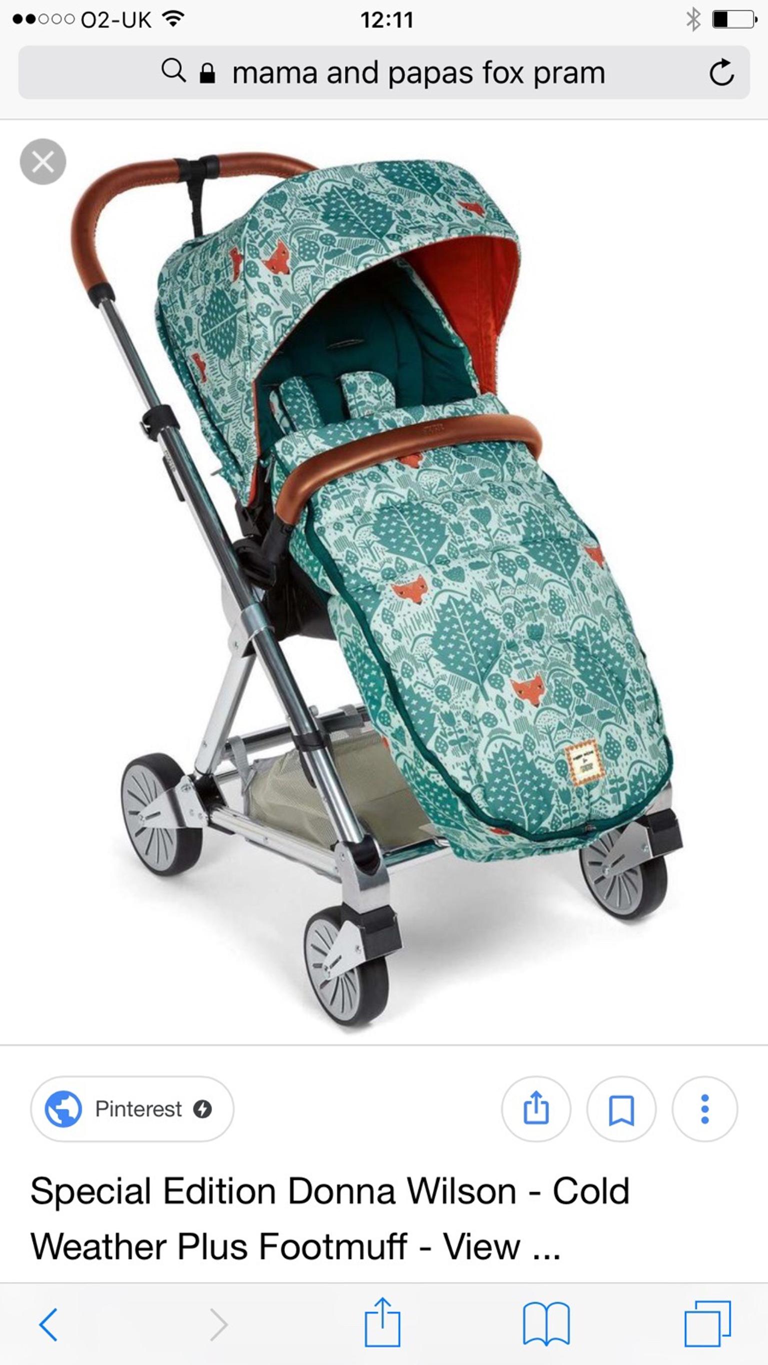 mamas and papas fox stroller