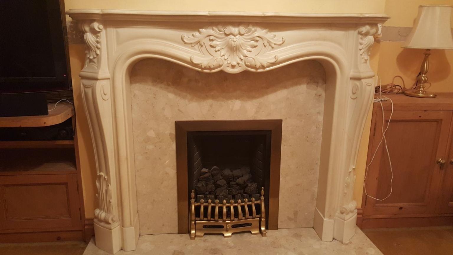 Marble Effect Fireplace In Wv11 Wolverhampton Fur 80 00 Zum