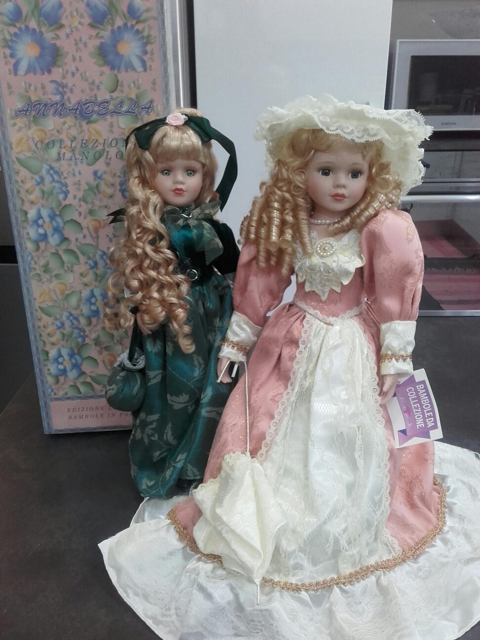 bambole di porcellana da collezione