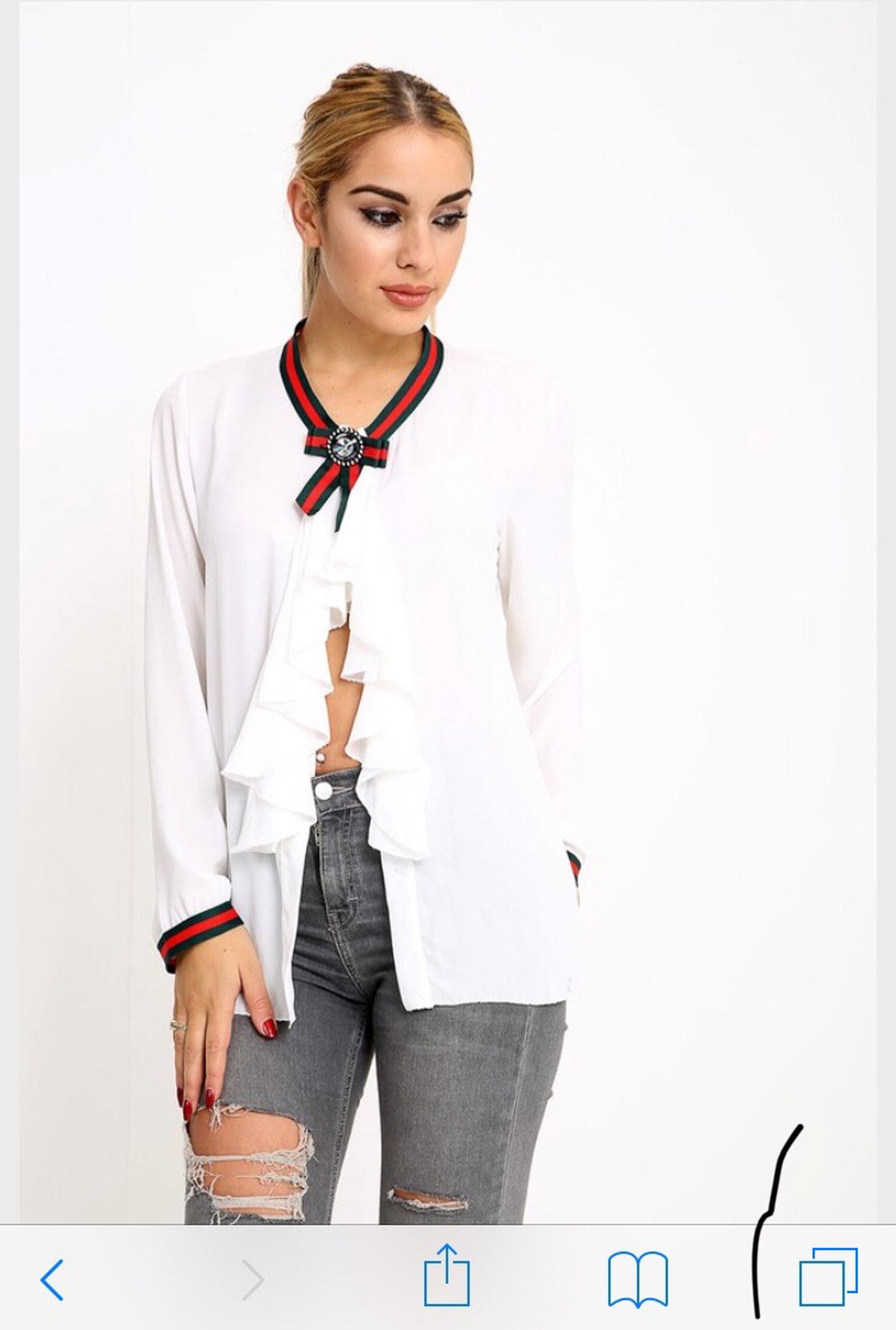 gucci inspired blouse