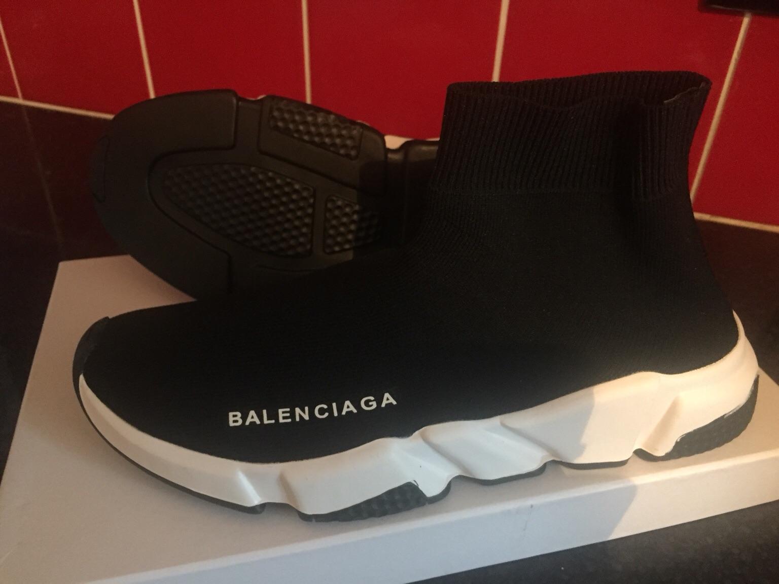 balenciaga sock shoes used