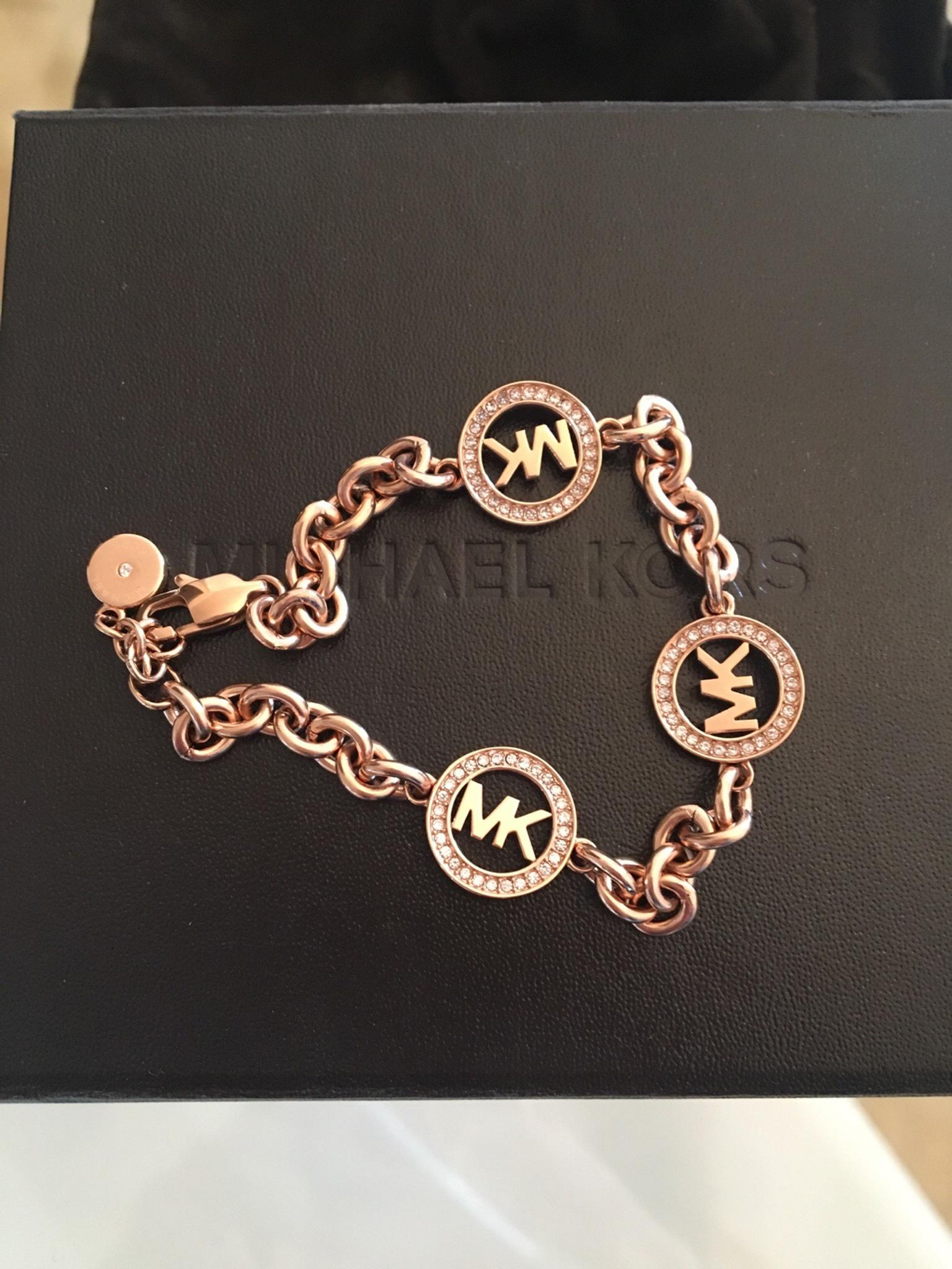 mk armband rose gold