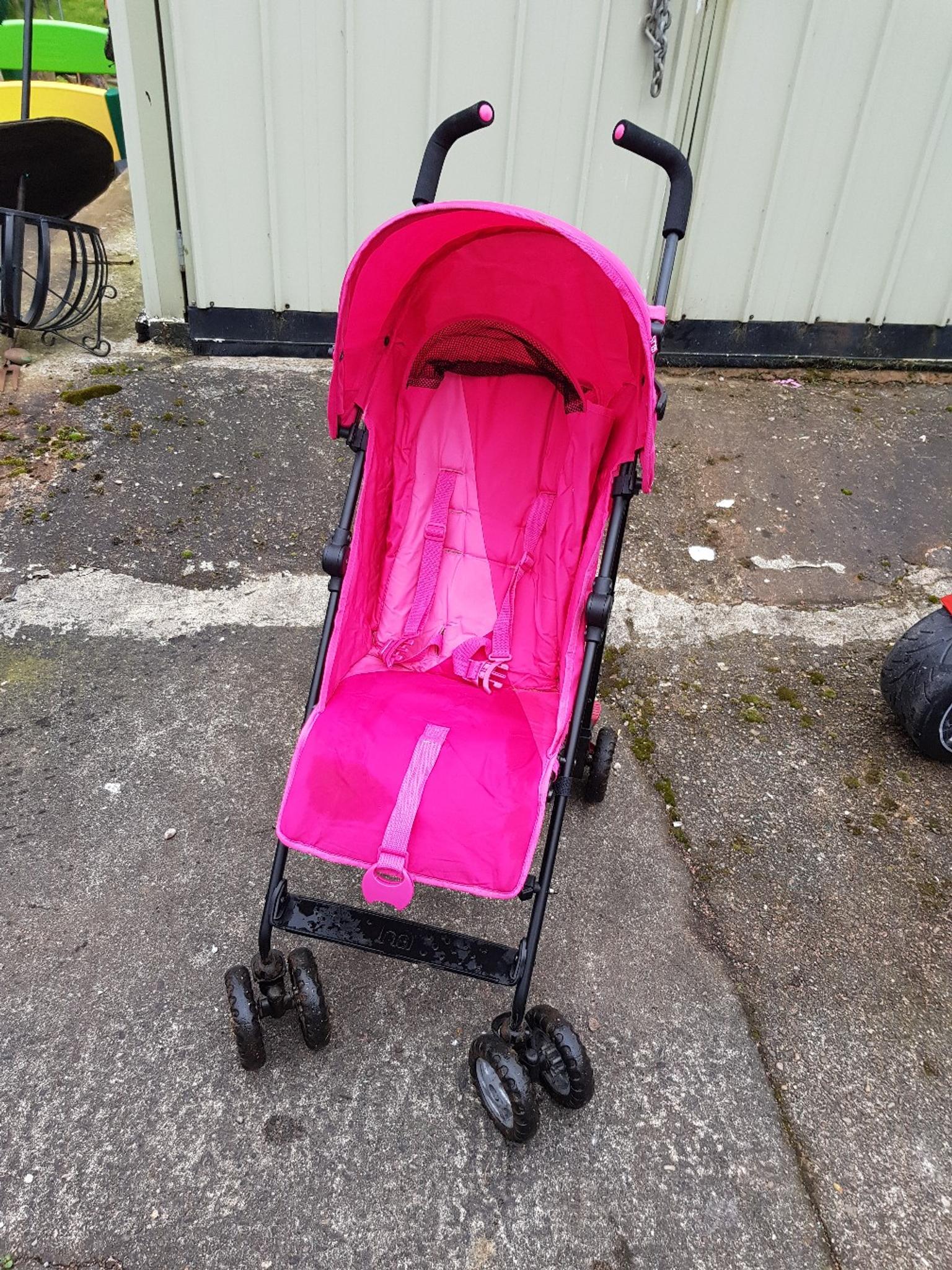 mothercare pink pushchair