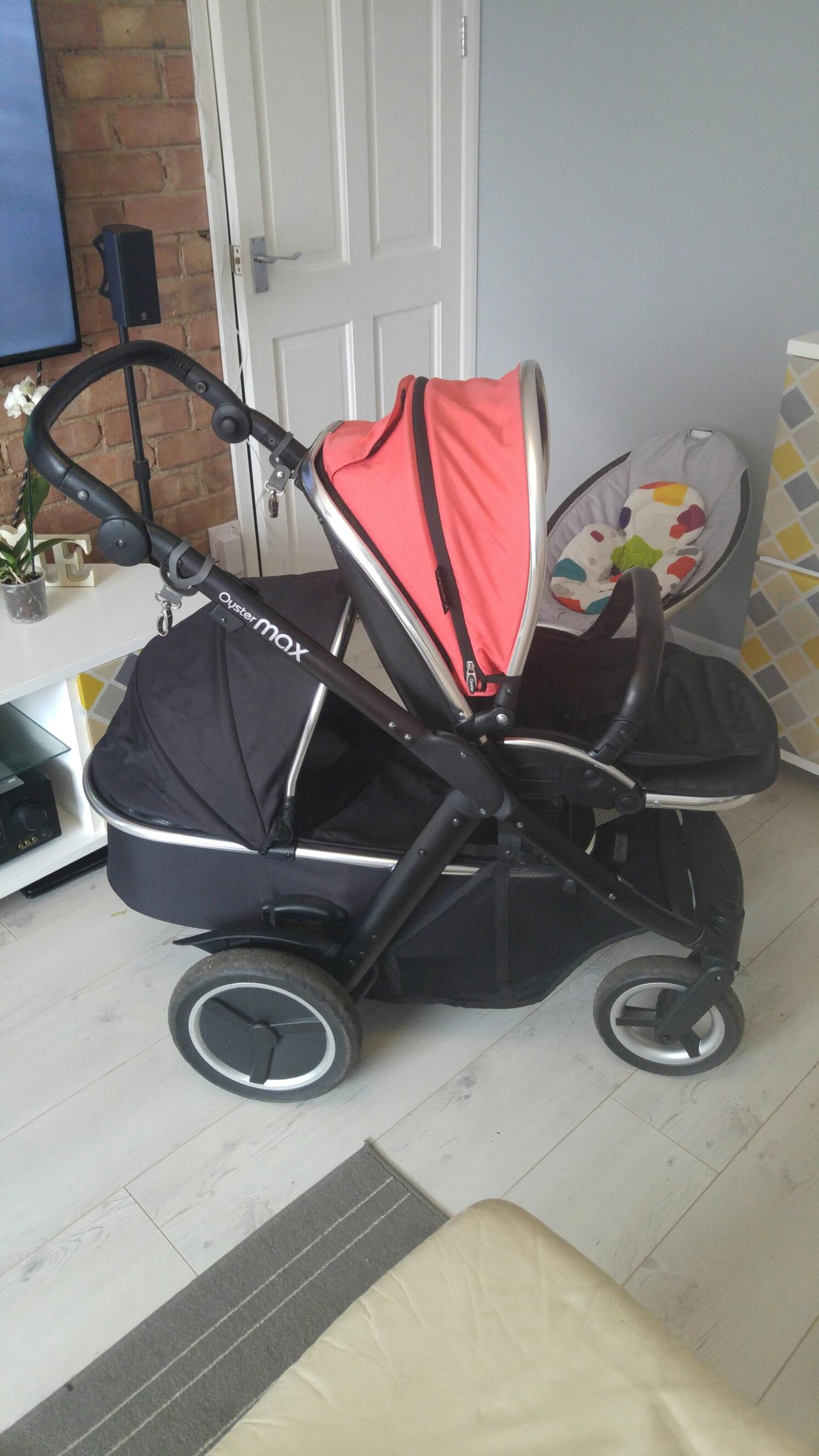 used double pushchair