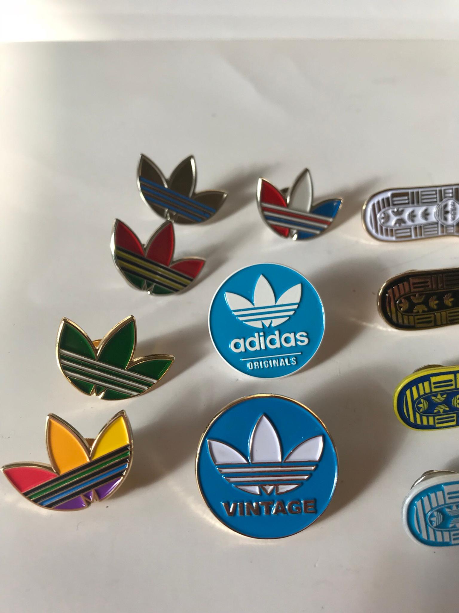 15 stone island & Adidas Originals pin badges in LS2 Leeds for £29.99 ...