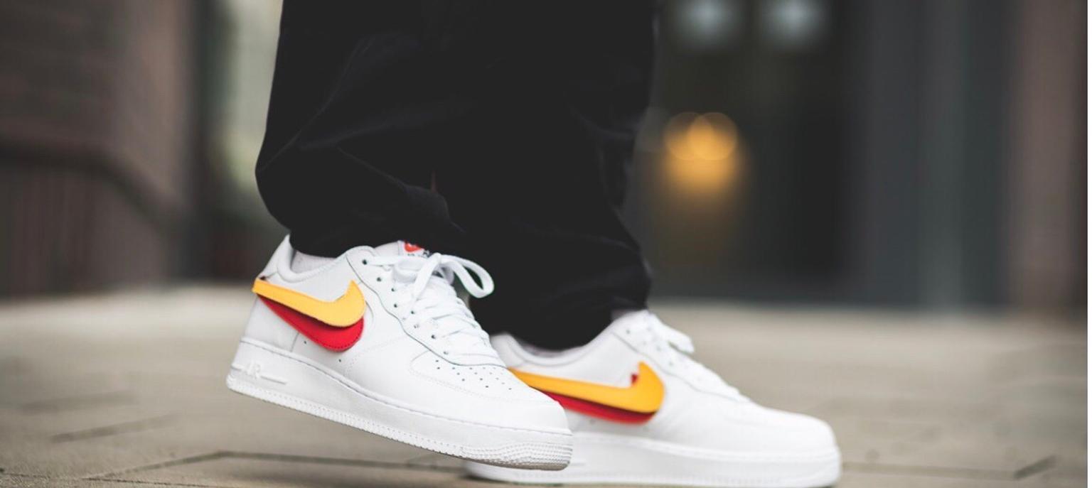 air force 1 velcro swoosh pack
