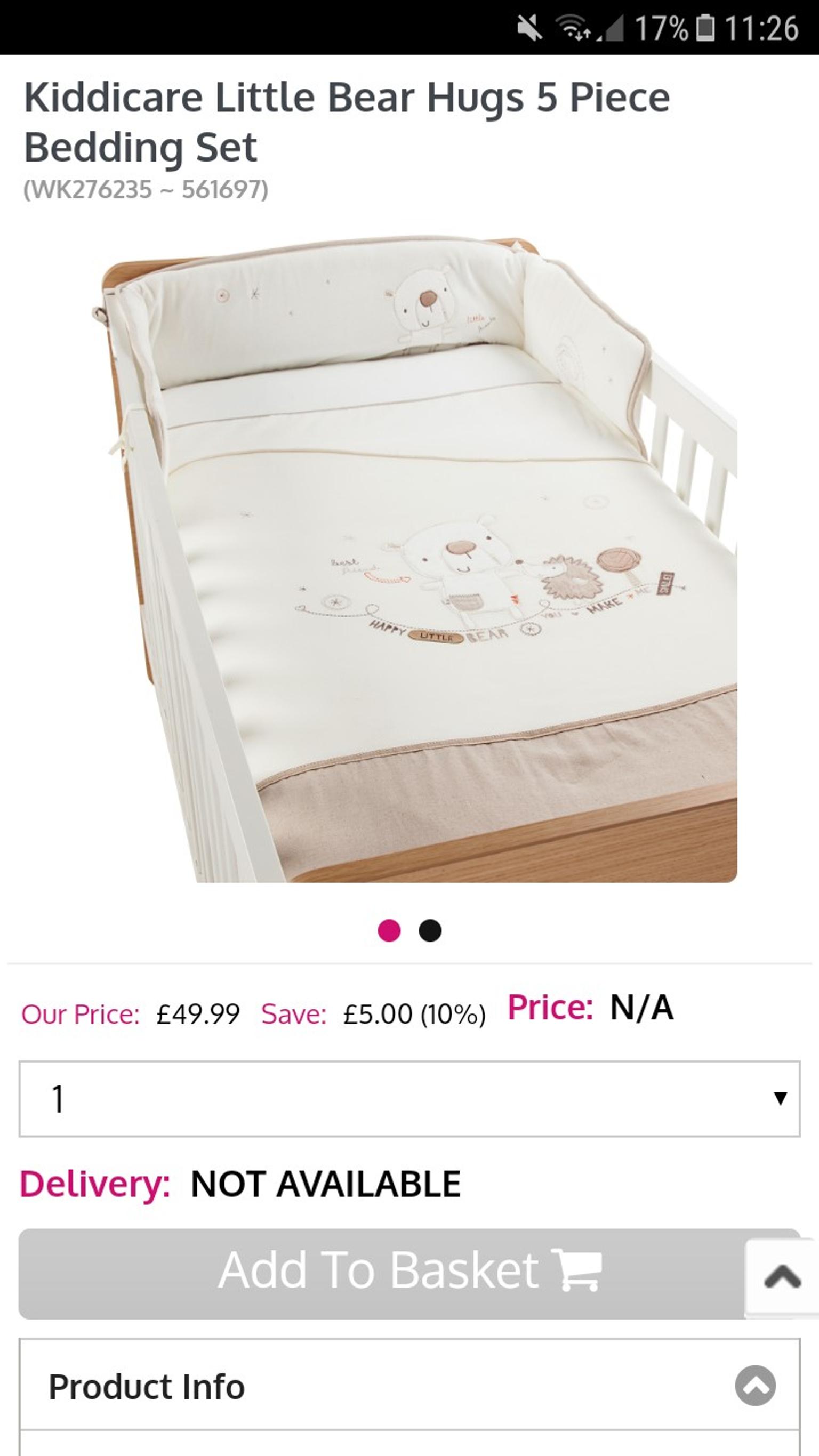 Little Bear Cot Bed Set In Doncaster Fur 15 00 Zum Verkauf