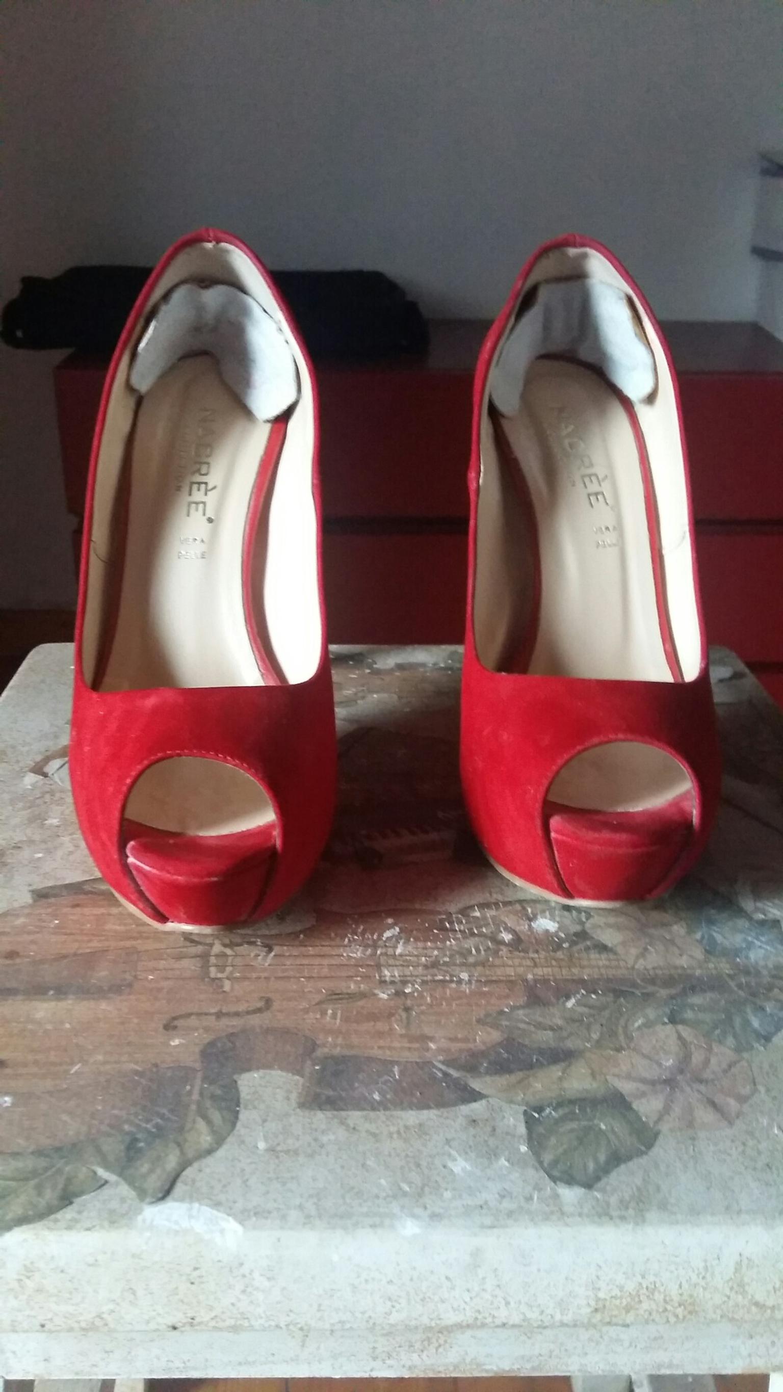 scarpe rosse tacco