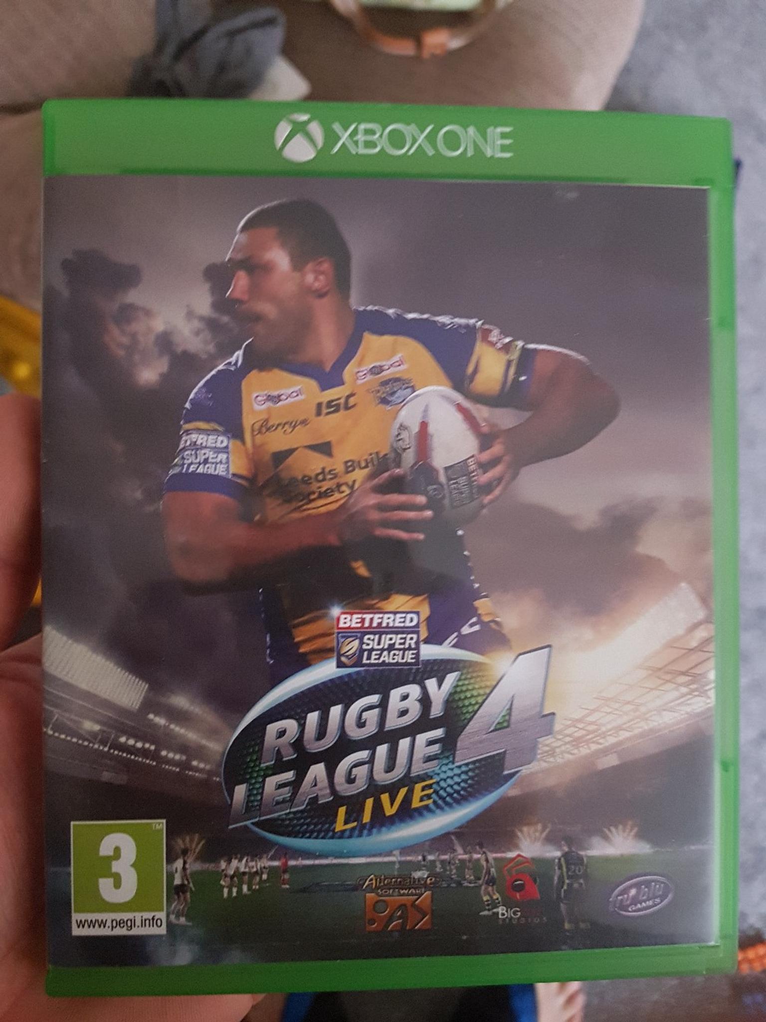rugby league live 4 xbox one