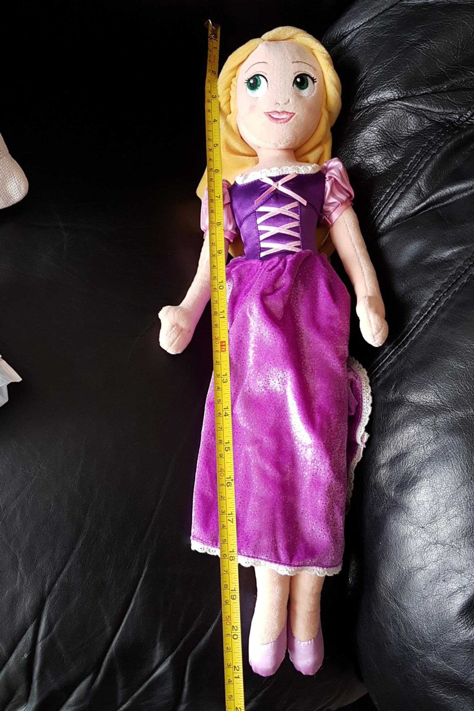 NEW OFFICIAL 8" DISNEY TANGLED RAPUNZEL PLUSH SOFT TOY 