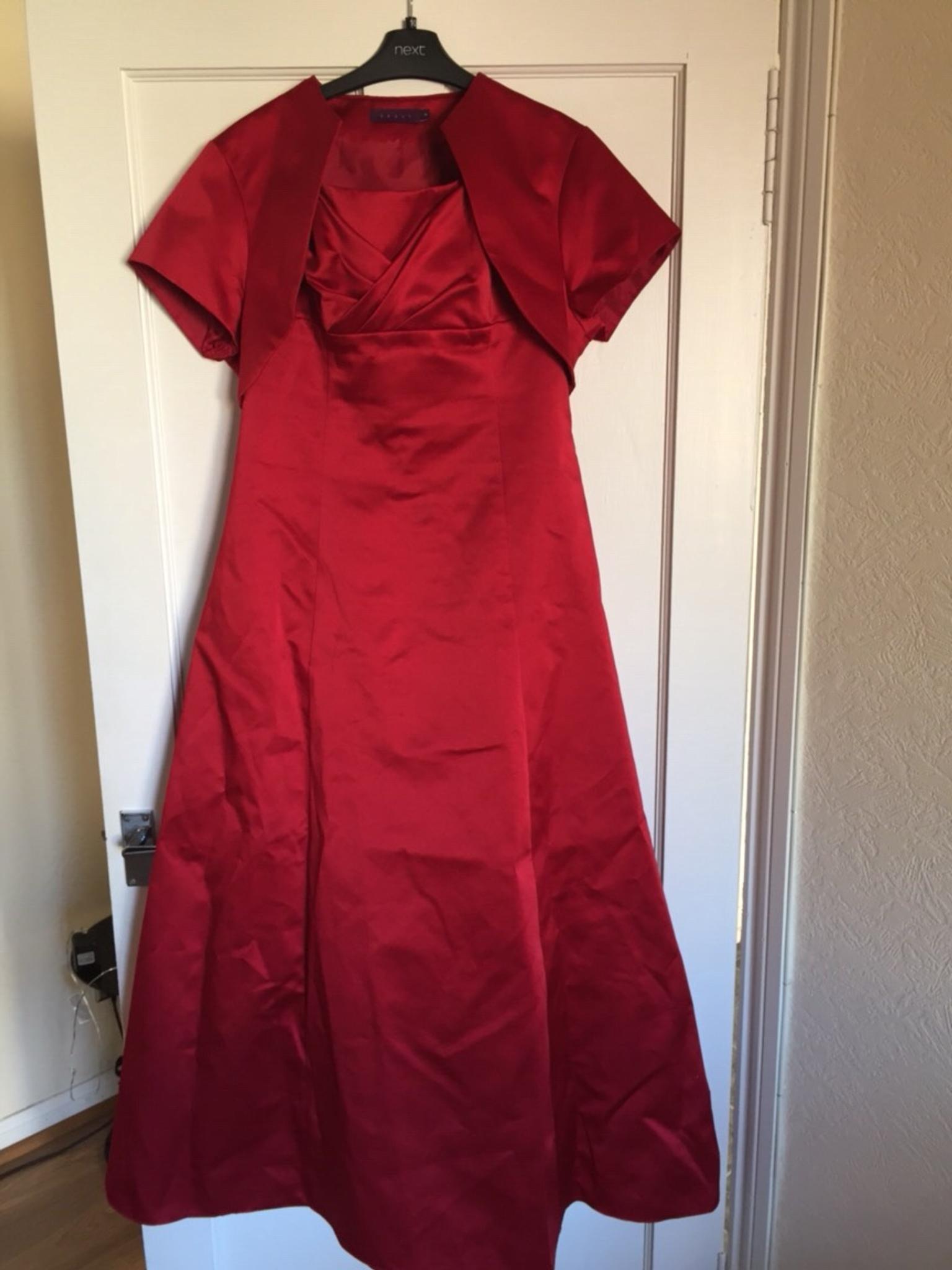 debenhams red sparkly dress