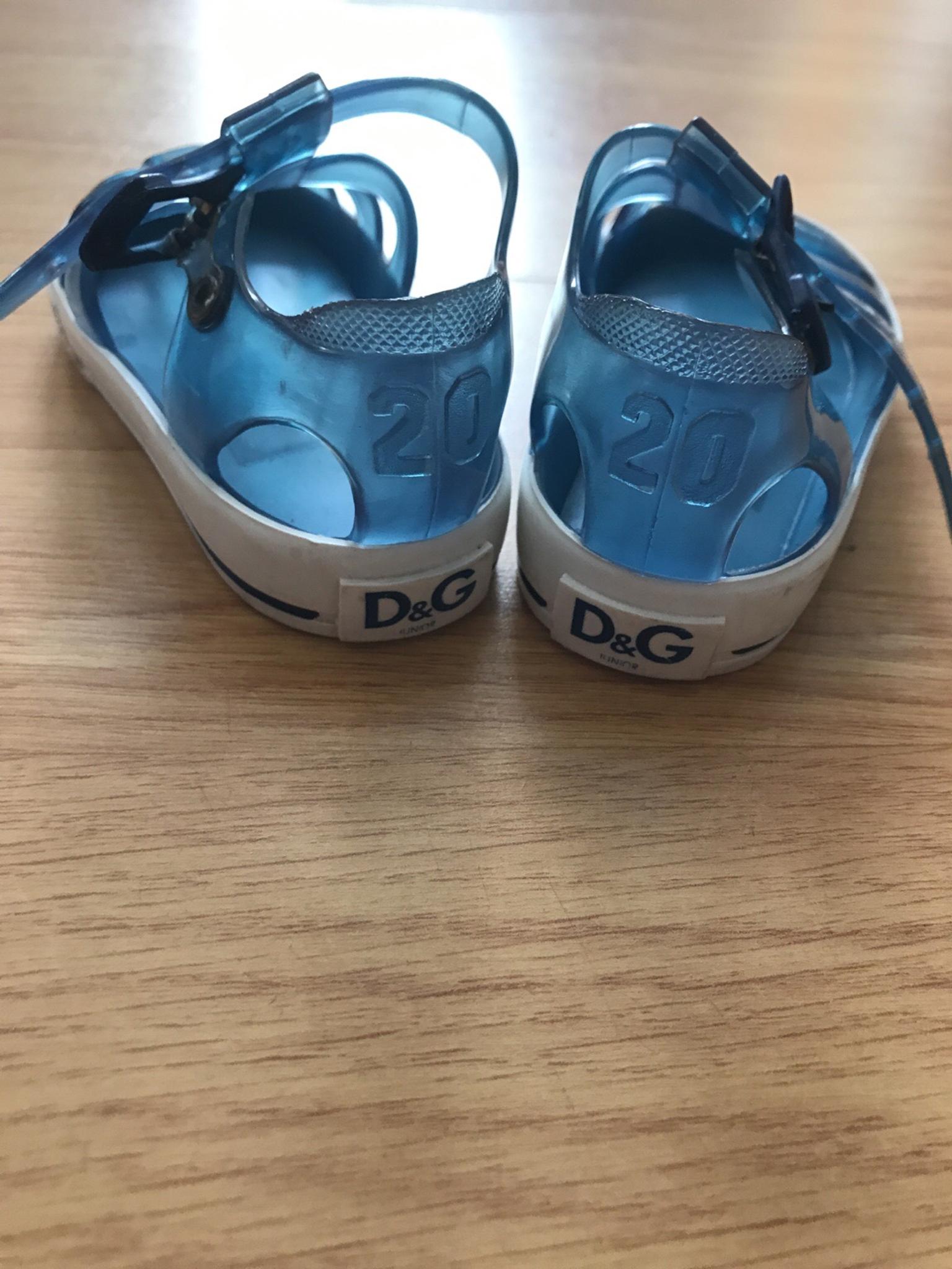 baby d&g jelly shoes