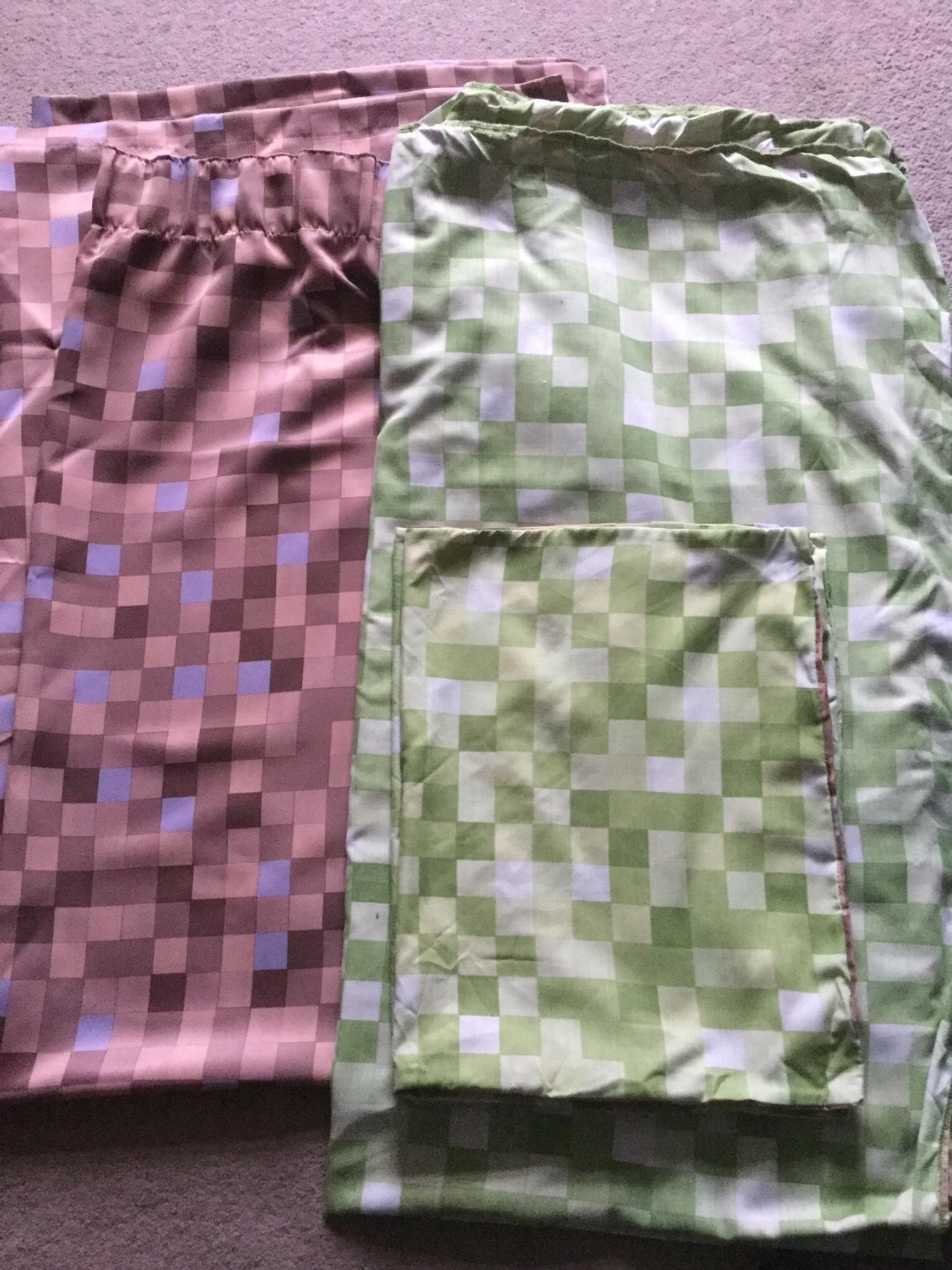 Minecraft Curtains And Bedding Set In Stirling Fur 15 00 Zum