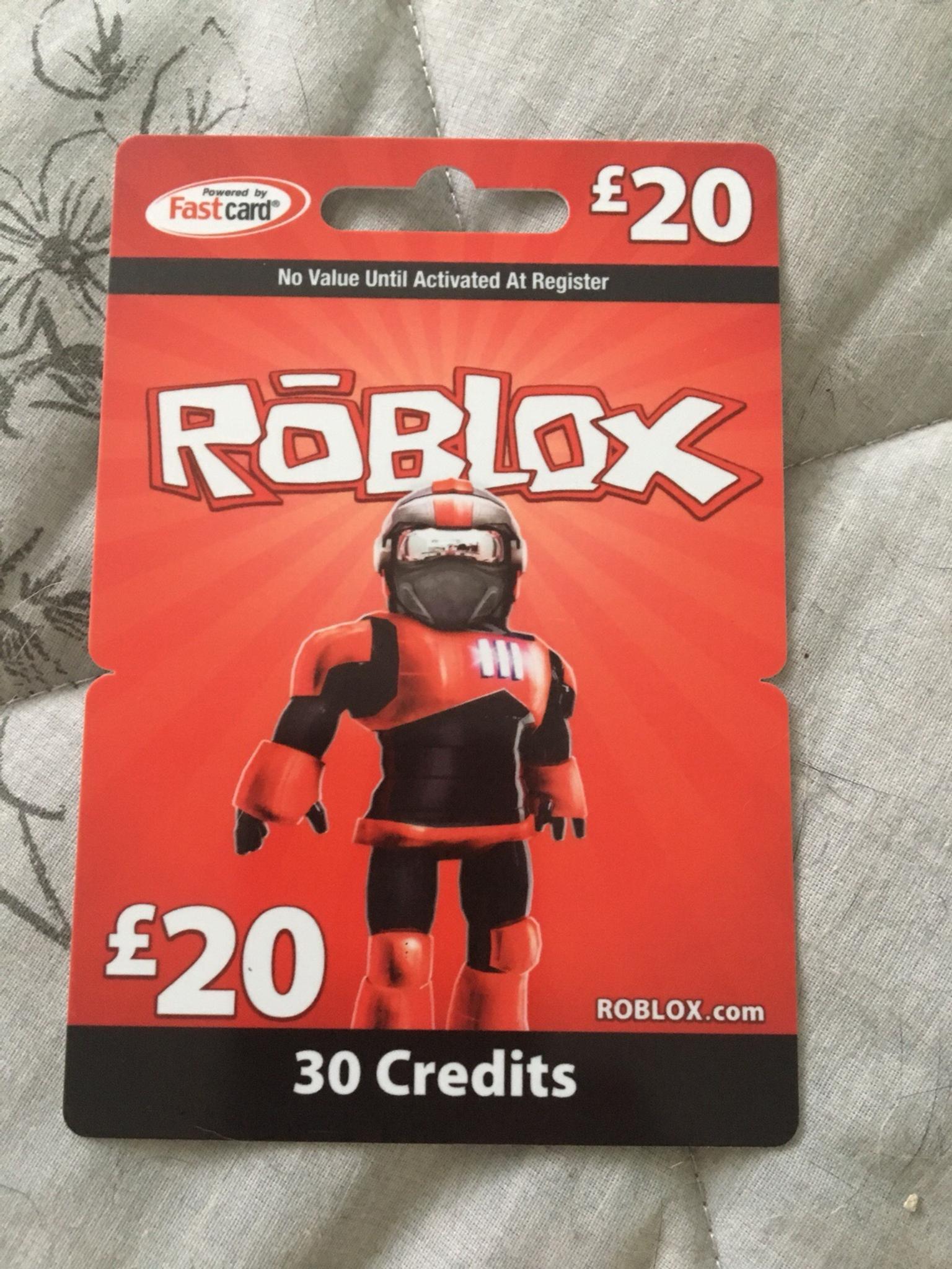 20 Roblox Gift Card In Sm1 Sutton For 18 00 For Sale Shpock
