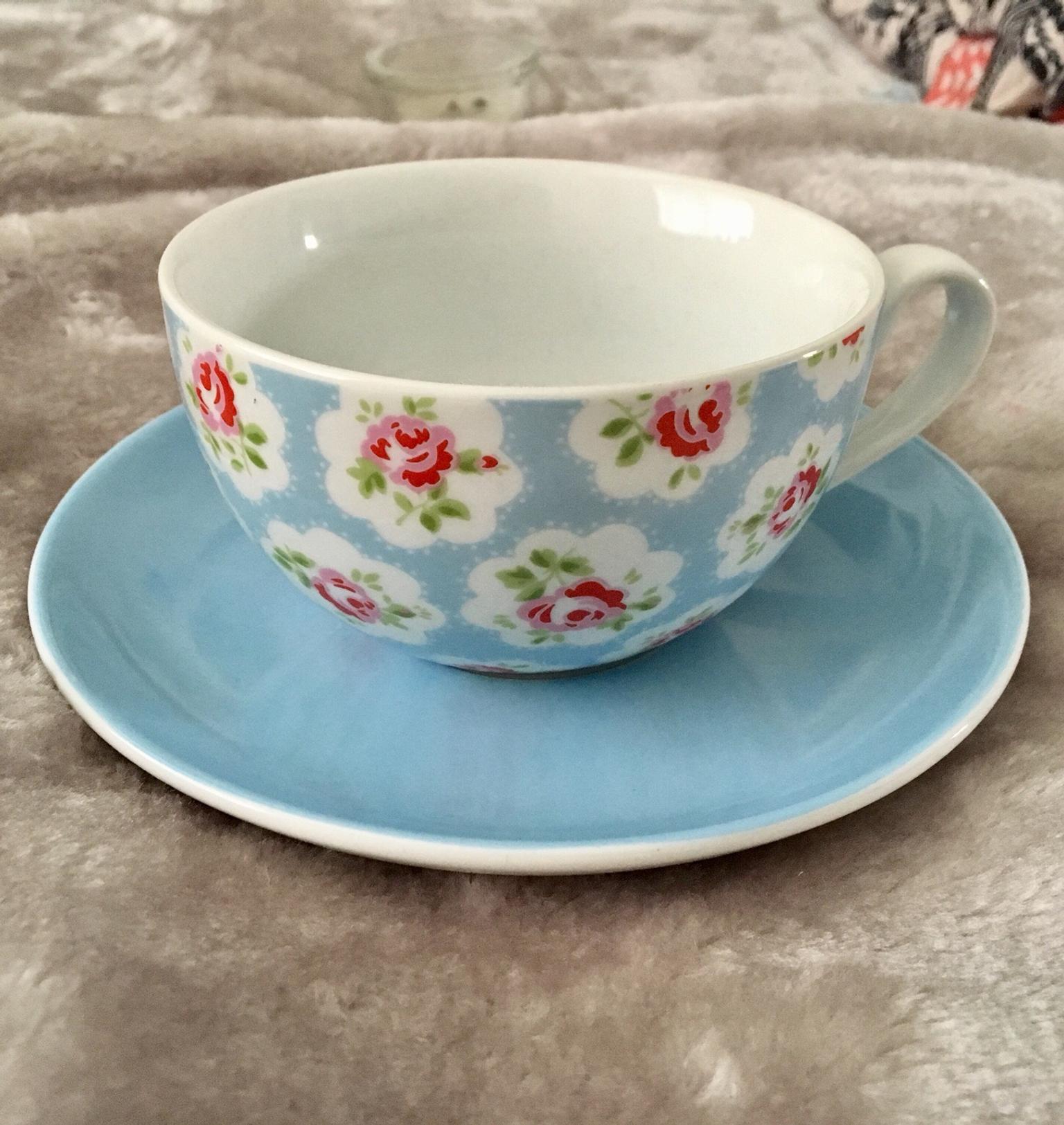 cath kidston large cup and saucer
