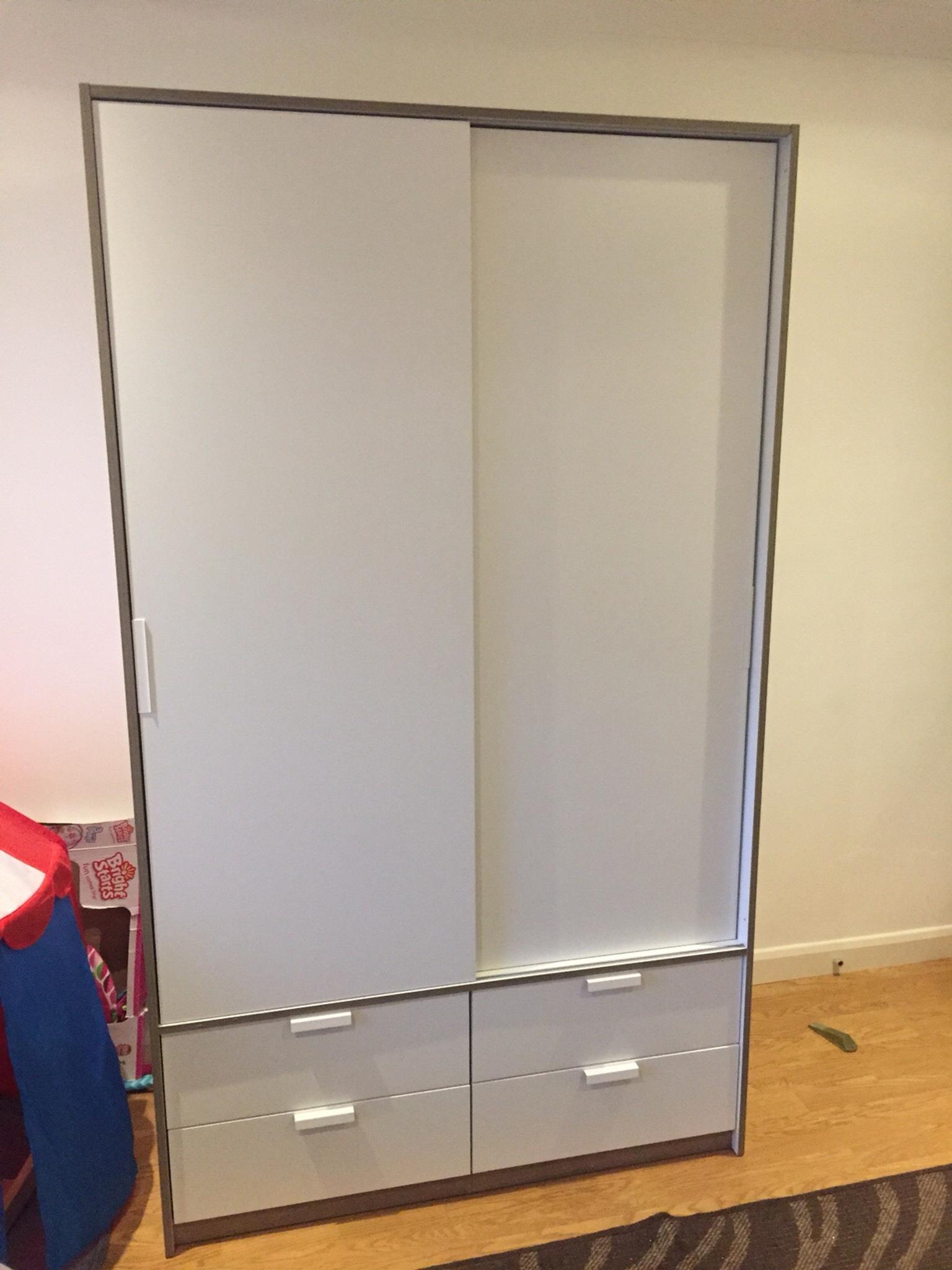 Ikea Wardrobe Sliding Doors 4 Drawers In Kt17 London Borough