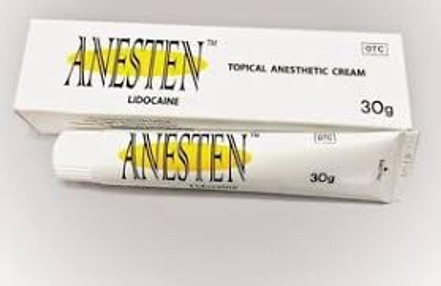 anesten numbing cream