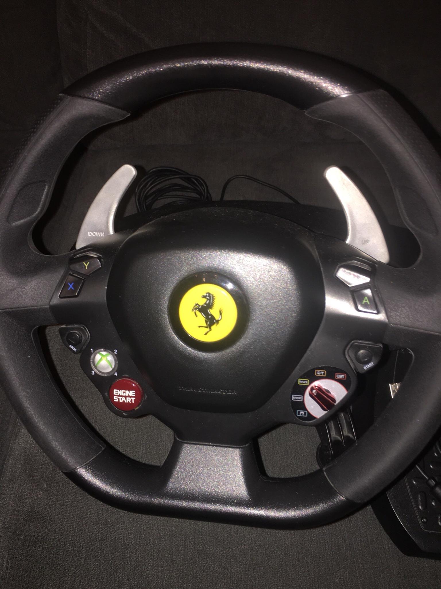 Ferrari 458 Italia Racing Wheel For Xbox 360