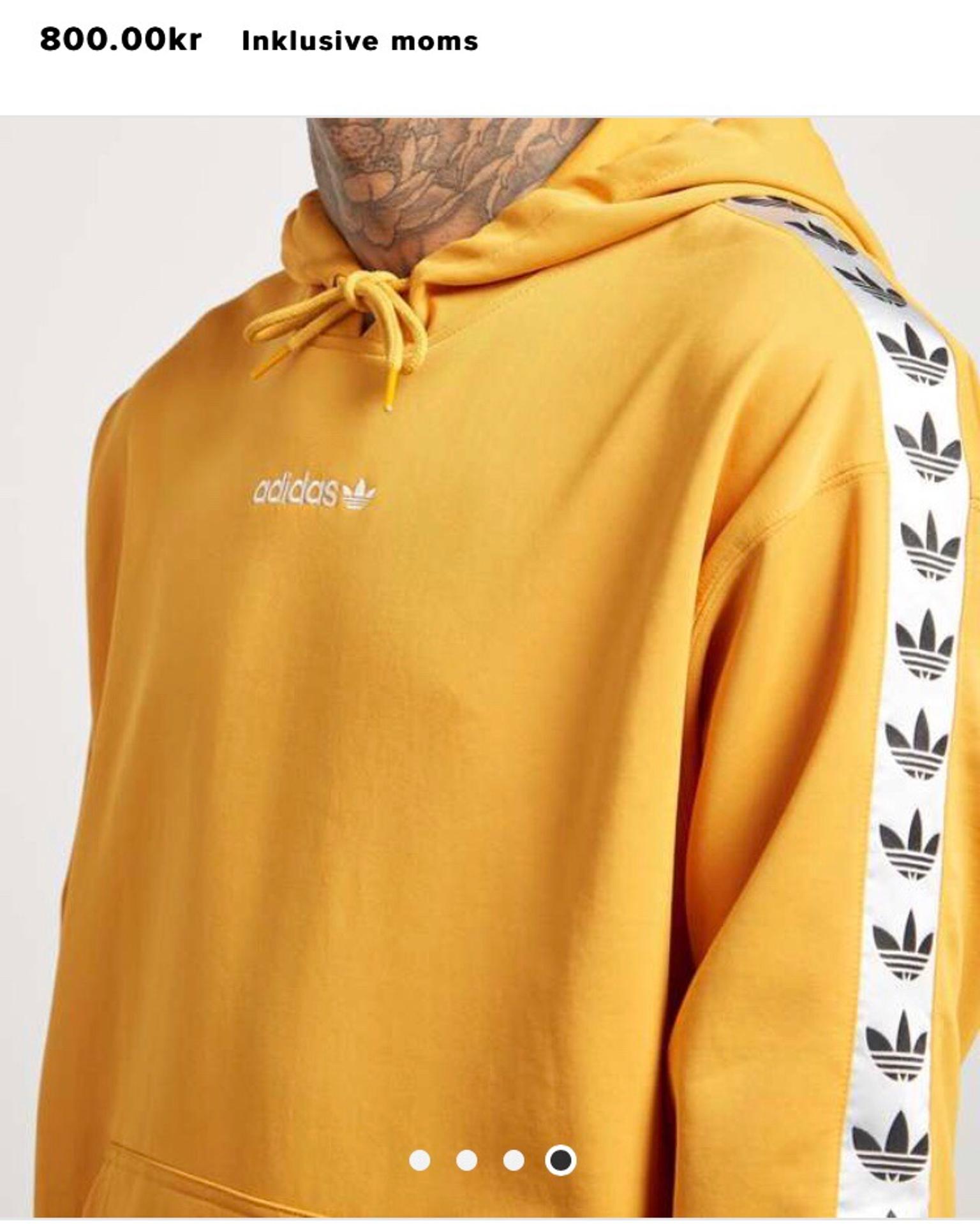 adidas gul hoodie