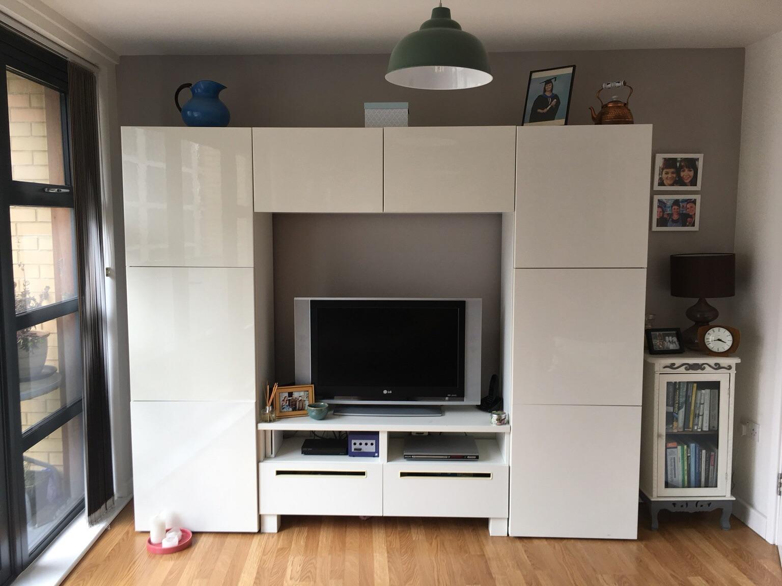 Large Ikea Cabinet Bookcase Tv Unit In E14 Hamlets For 100 00