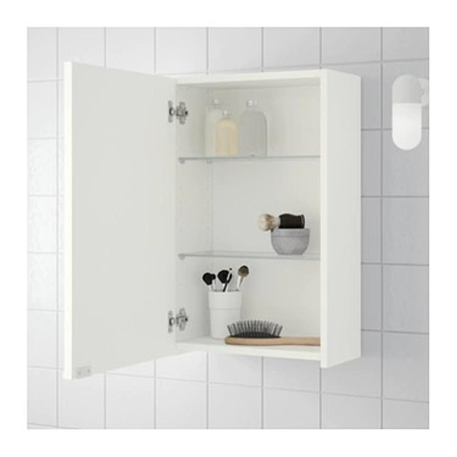 Ikea Lillangen White Bathroom Mirror Cabinet In N14 Enfield For