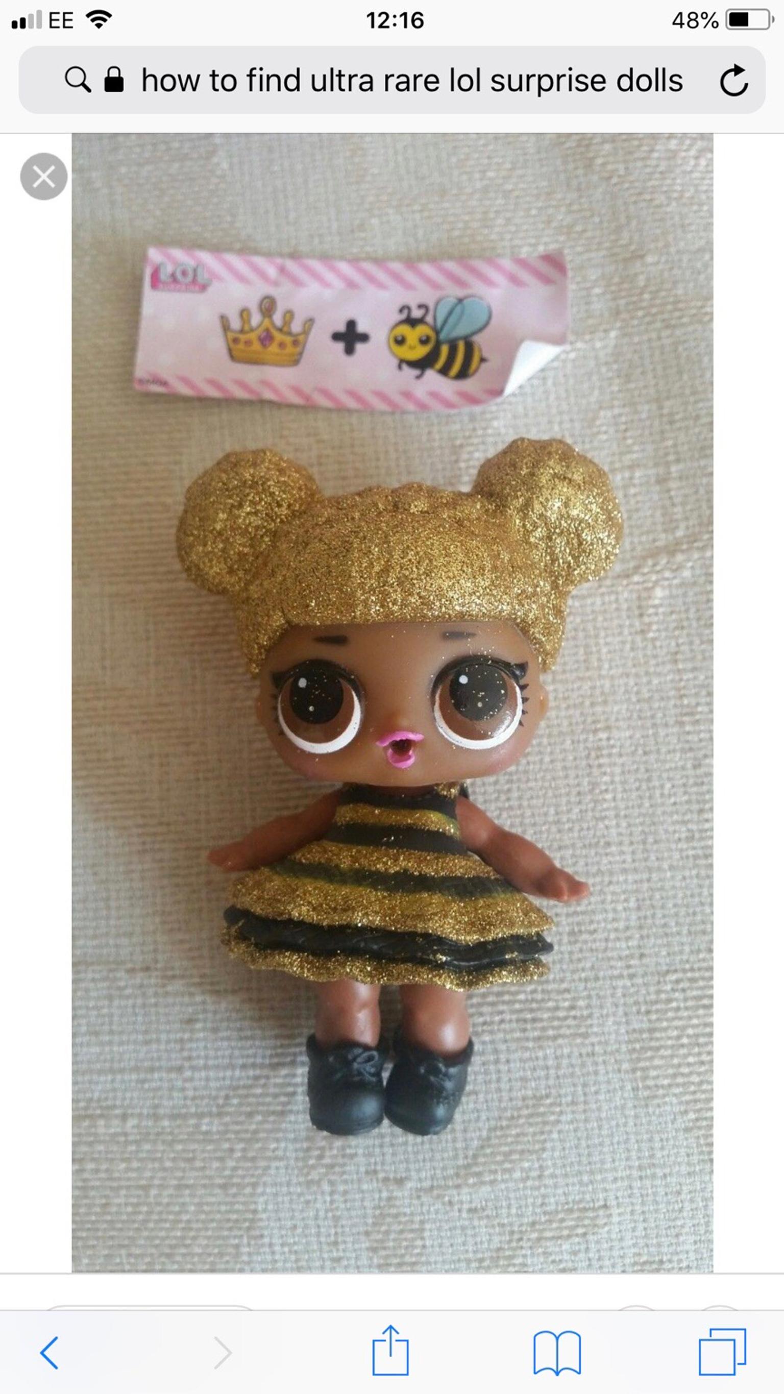 how to find queen bee lol doll