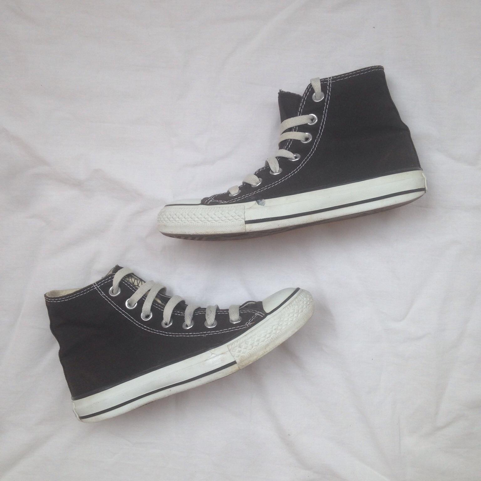 Converse alte nere in 35010 Cadoneghe for €55.00 for sale | Shpock