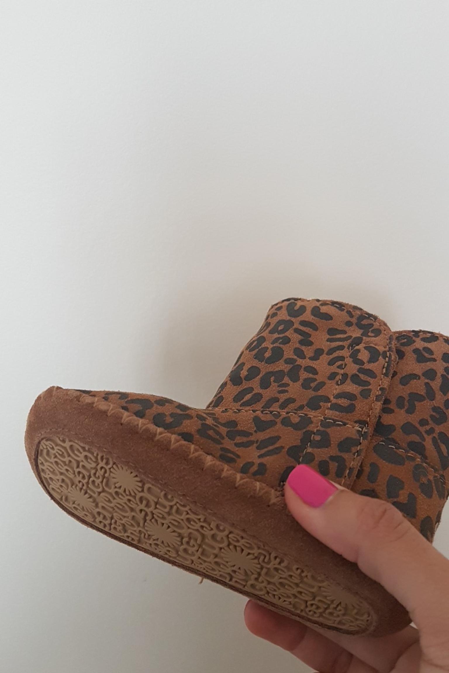 baby ugg boots leopard print