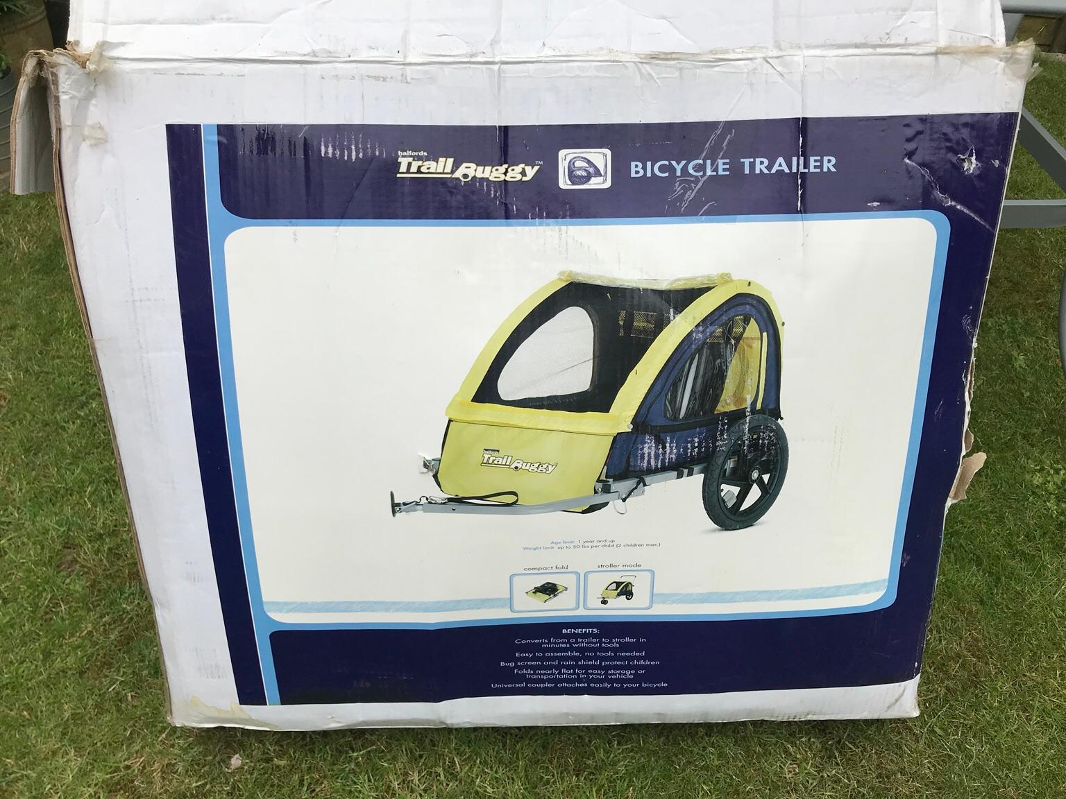 halfords trail buggy